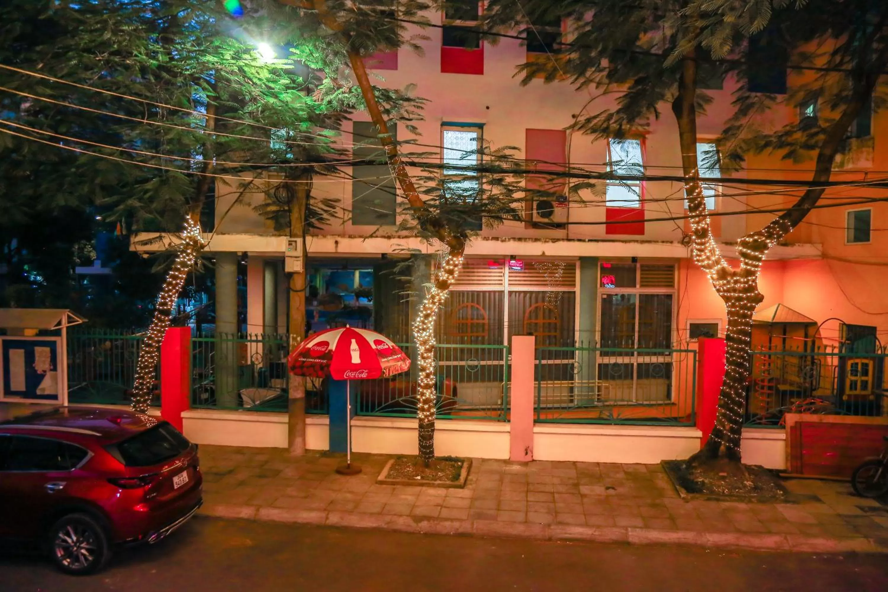 Off site in Aloha Hotel