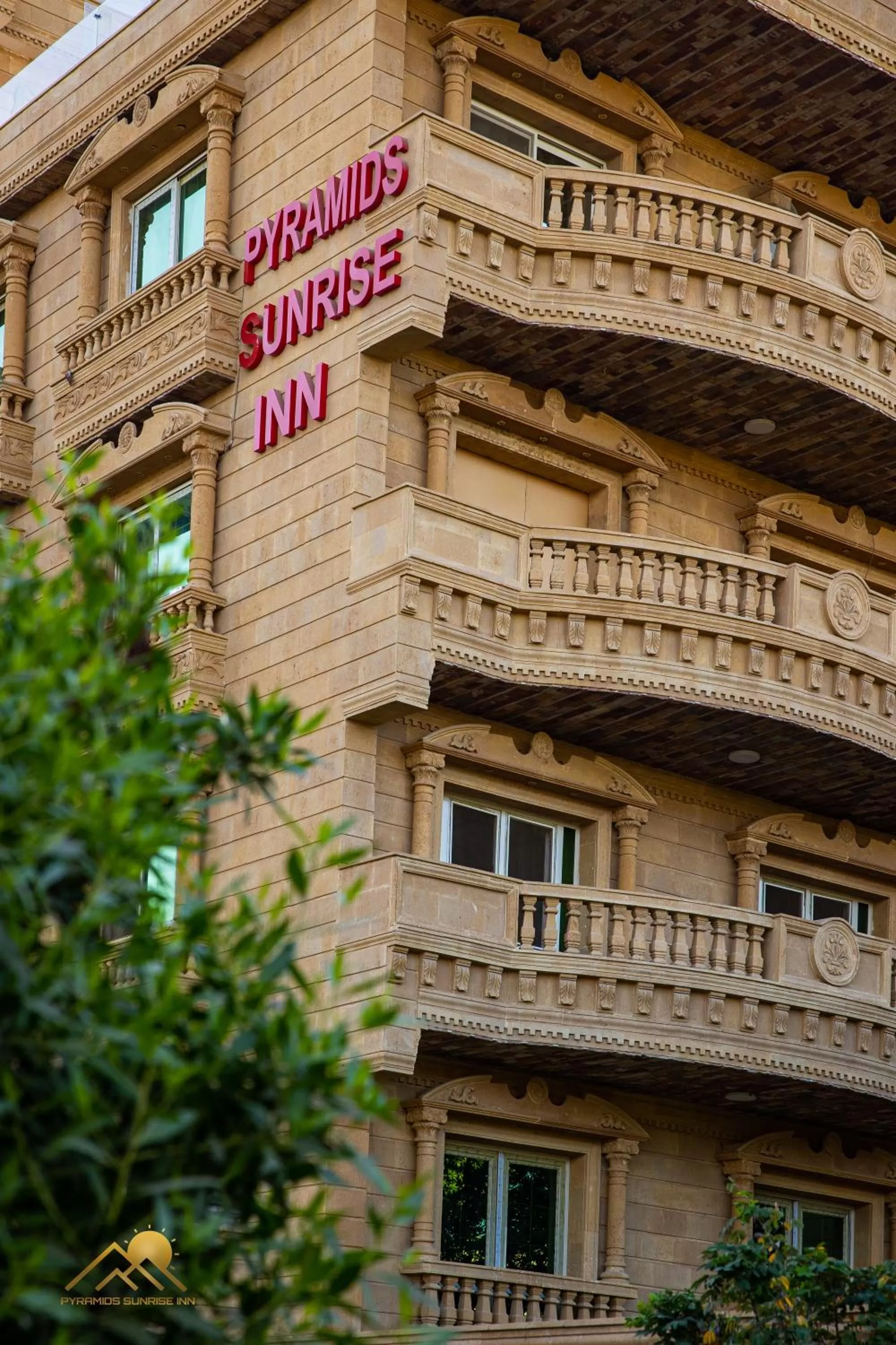 Property building in Pyramids sunrise inn