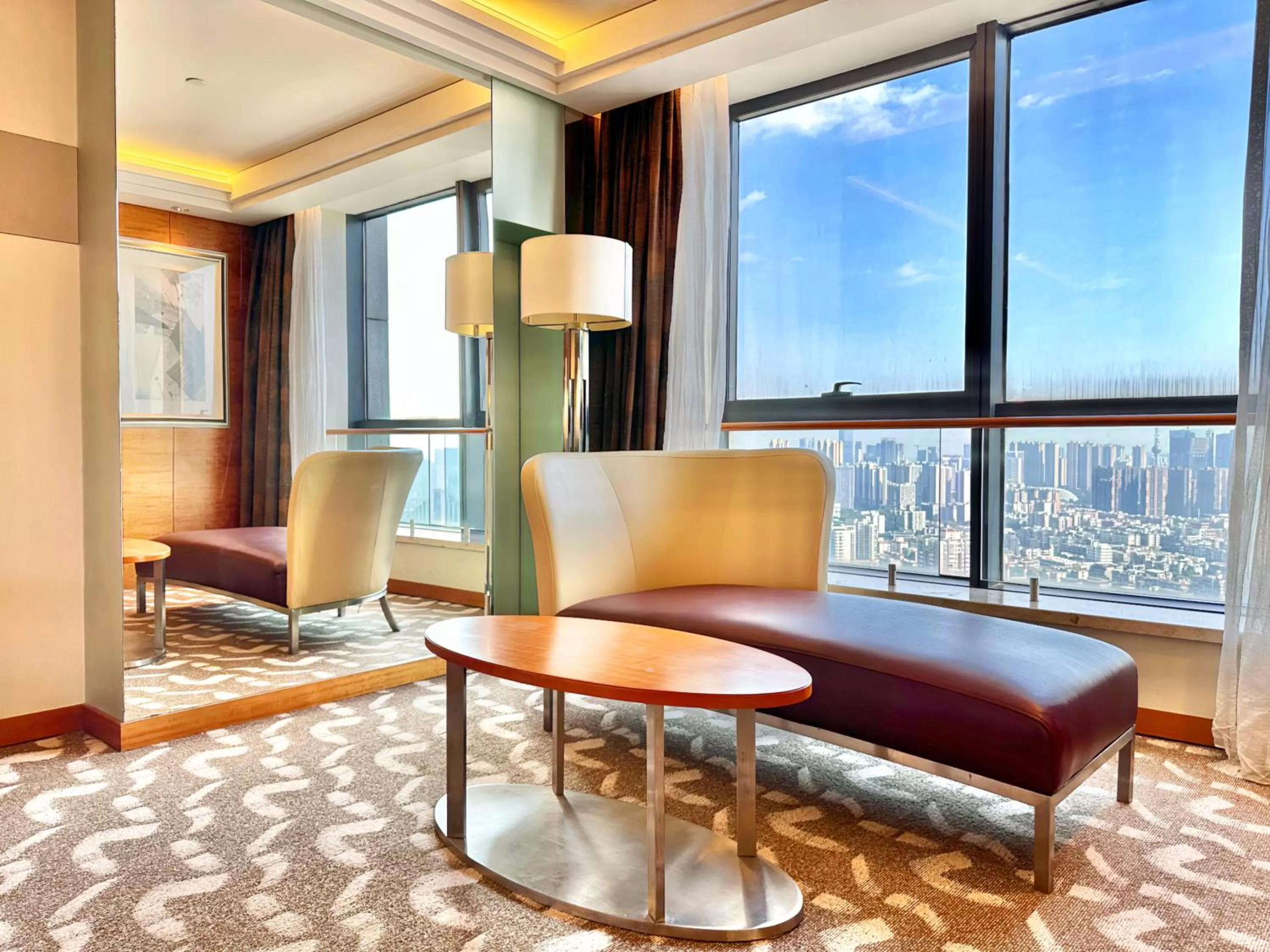 Seating area in Swissotel Foshan, Guangdong