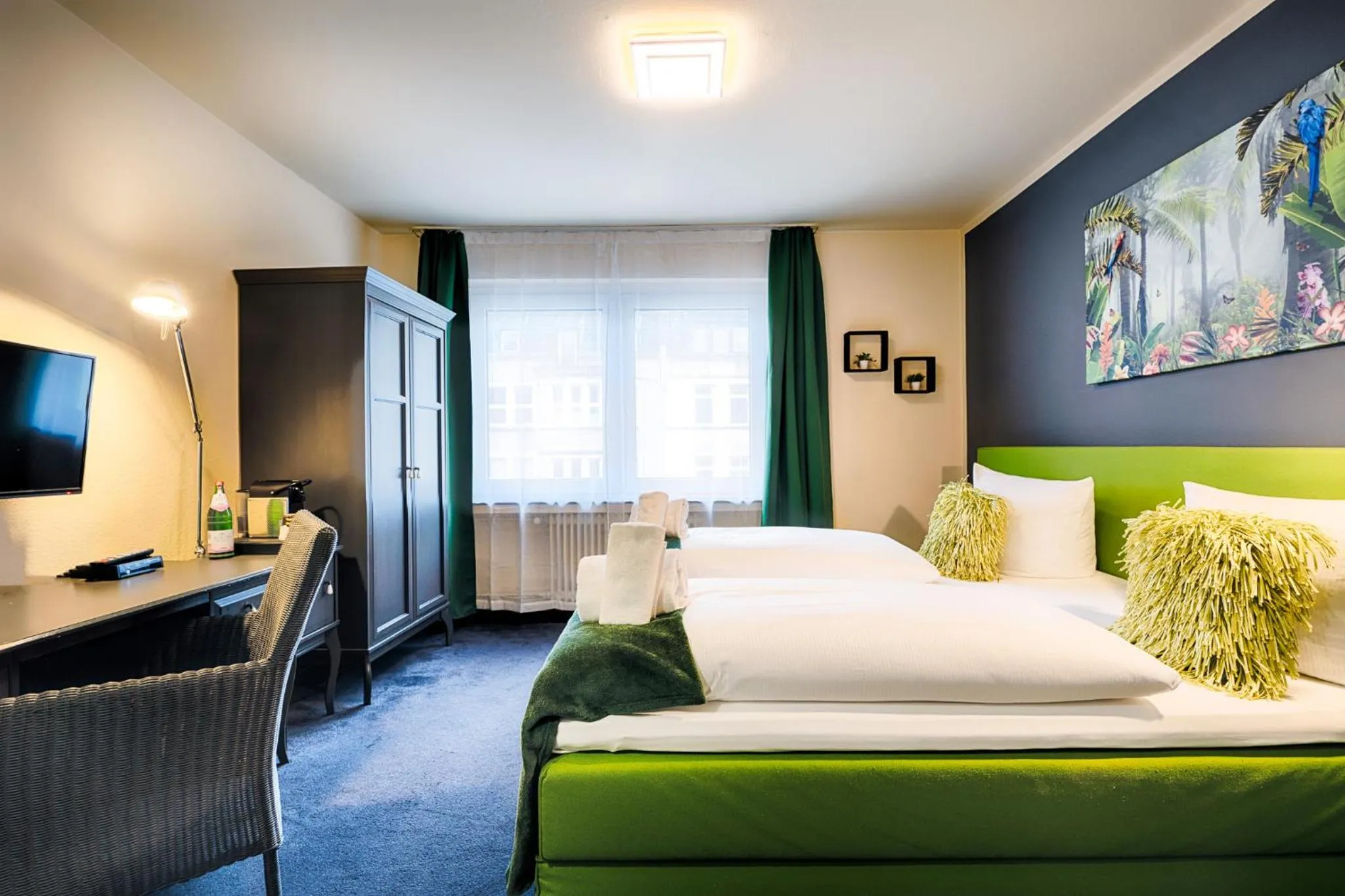 Photo of the whole room, Bed in Hotel Fürst Garden