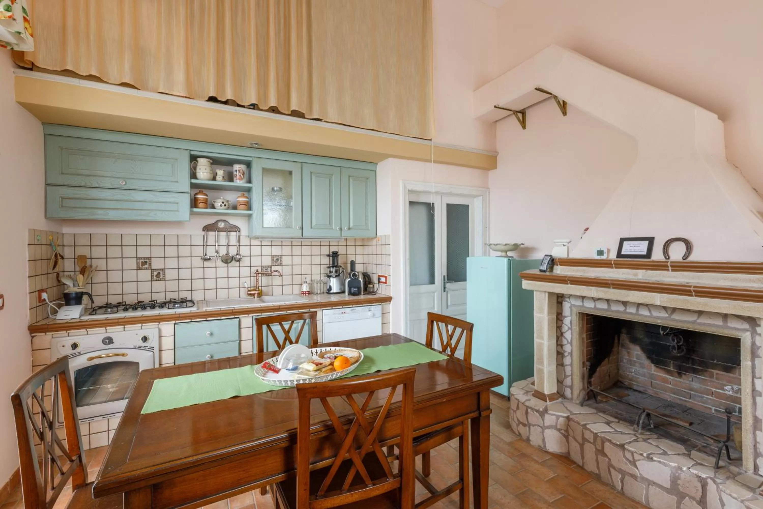 Kitchen or kitchenette in B&B Vigna del Duca