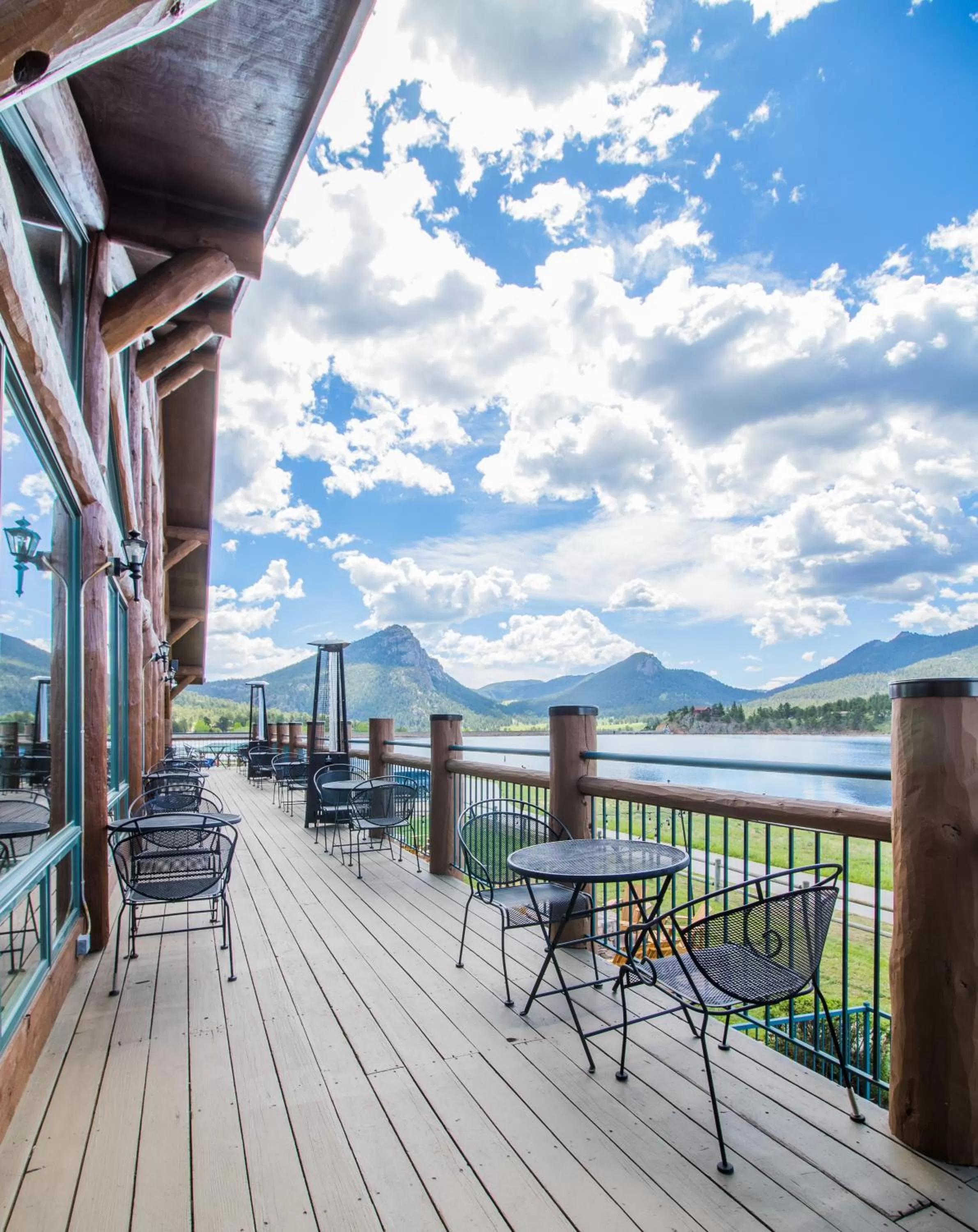 Patio in The Estes Park Resort