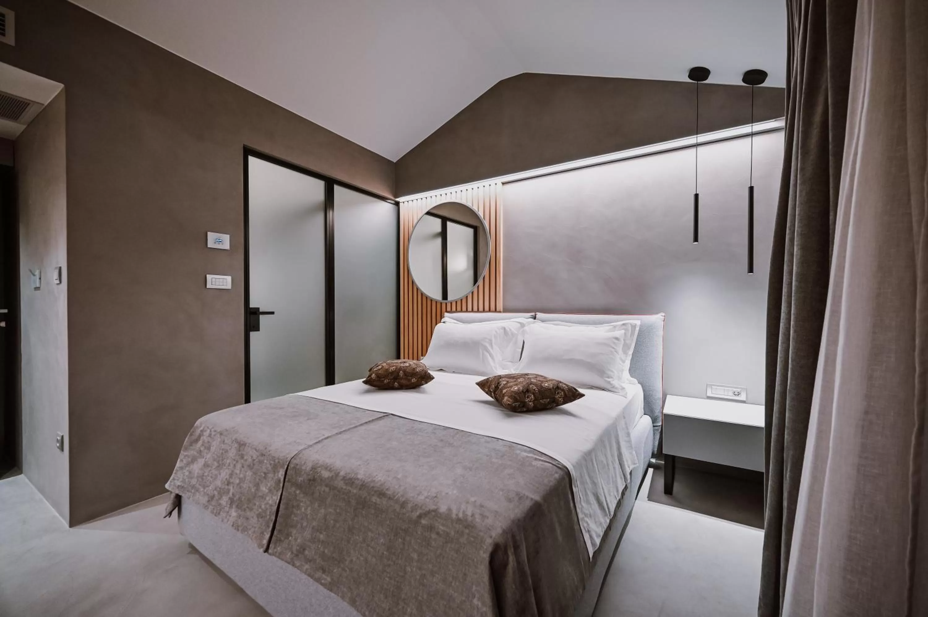 Photo of the whole room, Bed in Hotel Stomorin-Marina Hramina