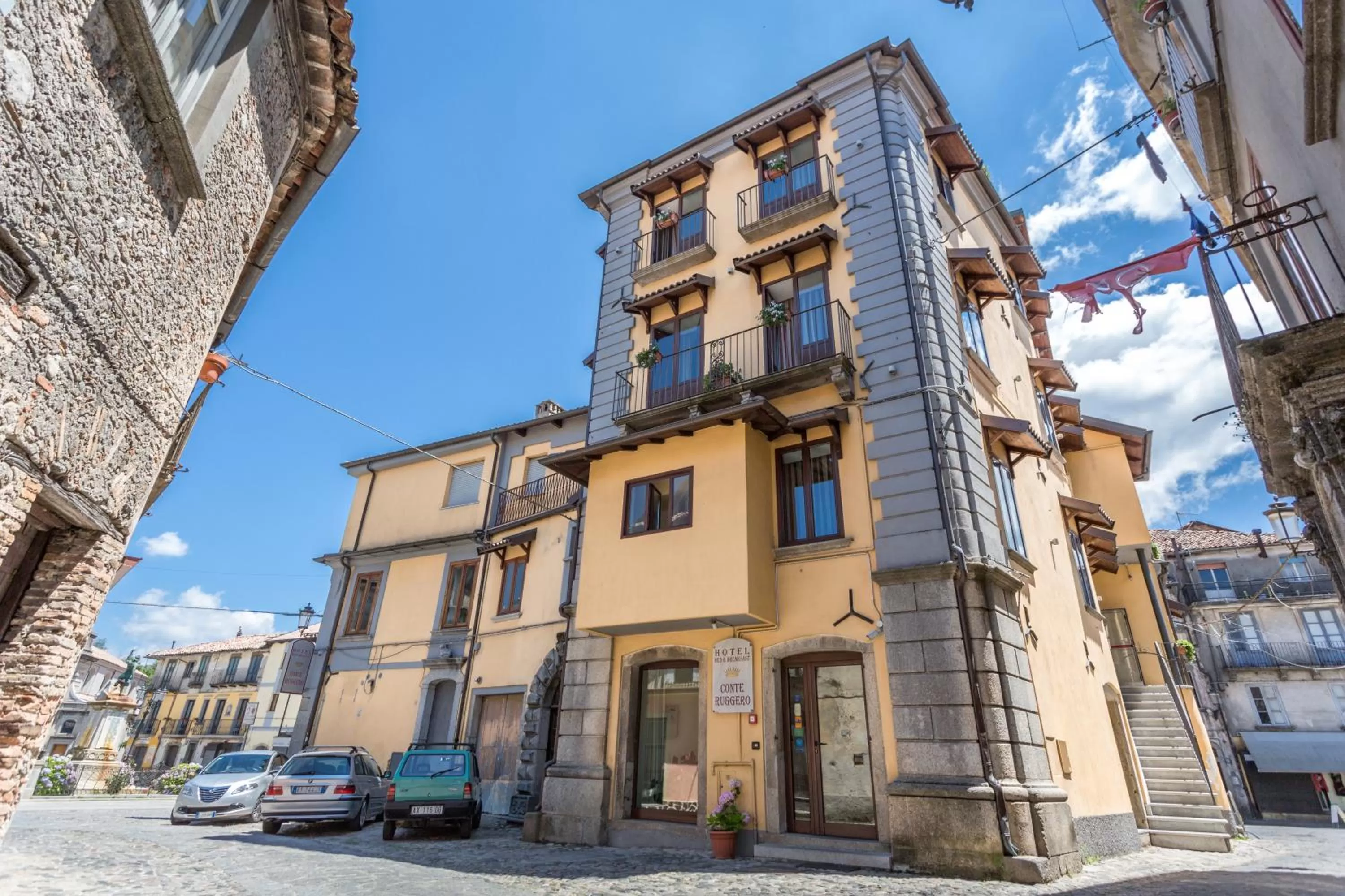 Property building in Hotel Conte Ruggero