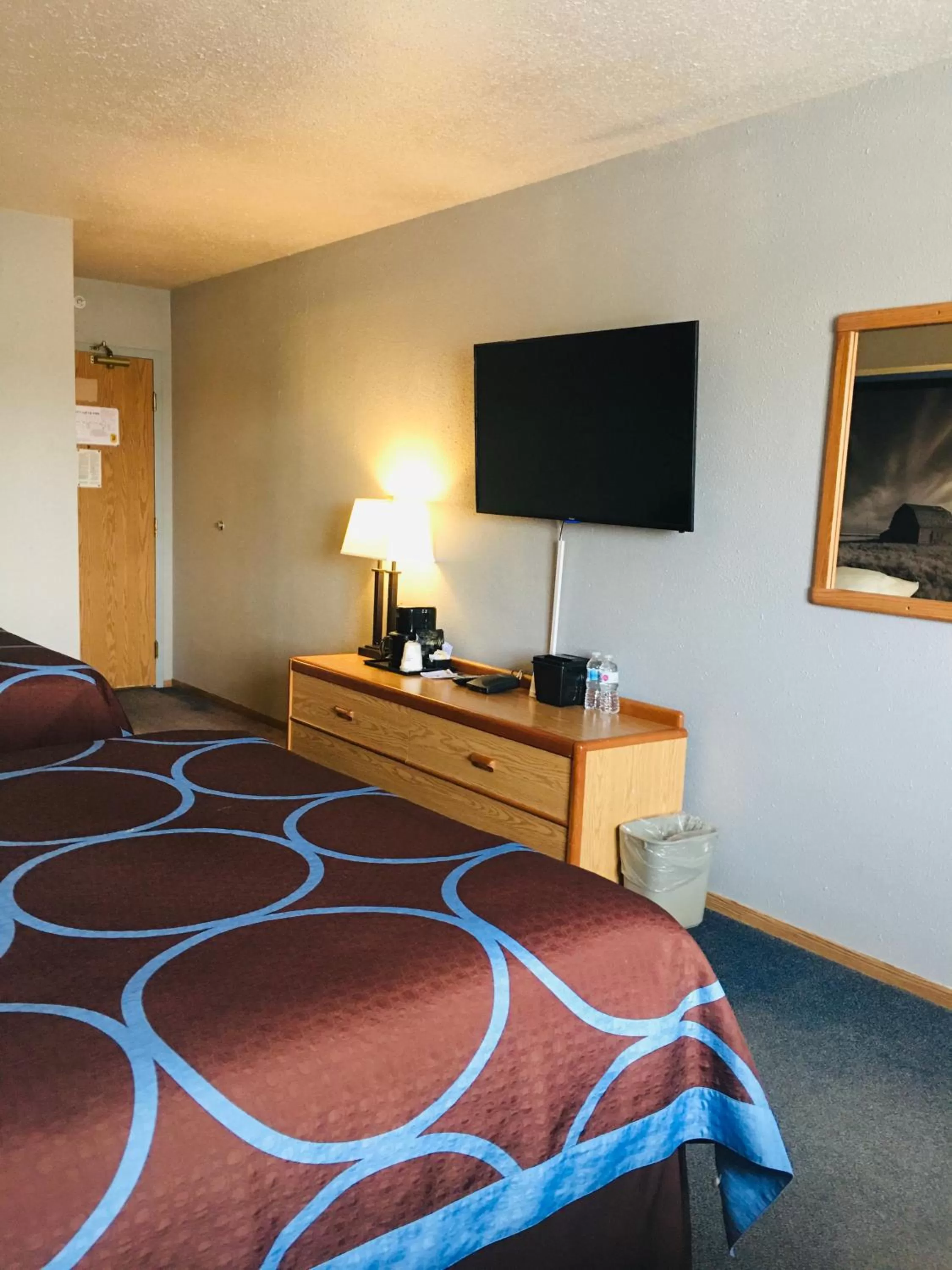 Bed in Super 8 by Wyndham Swift Current