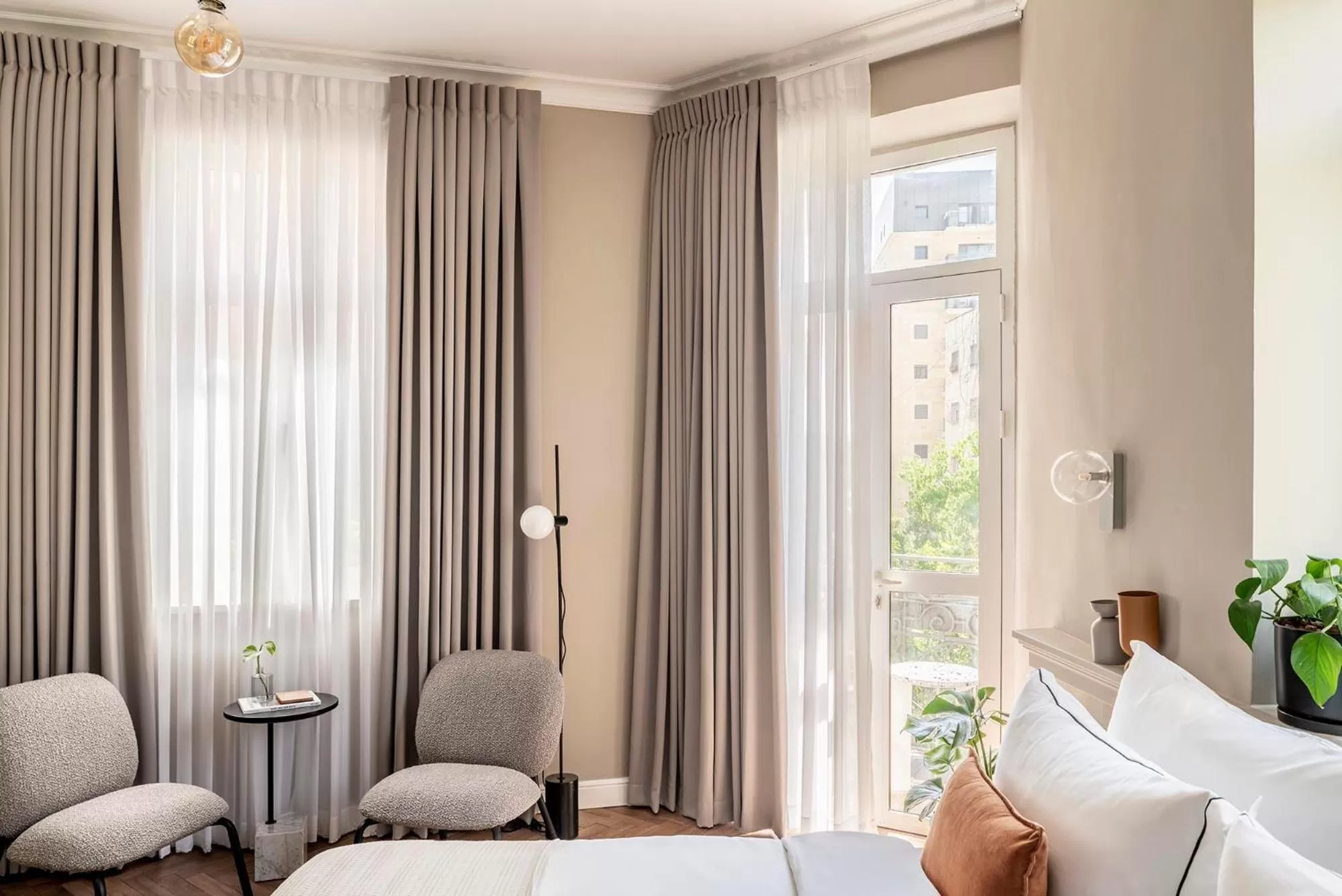 Seating area in Hotel Noel - A Boutique Experience by Albi Collection