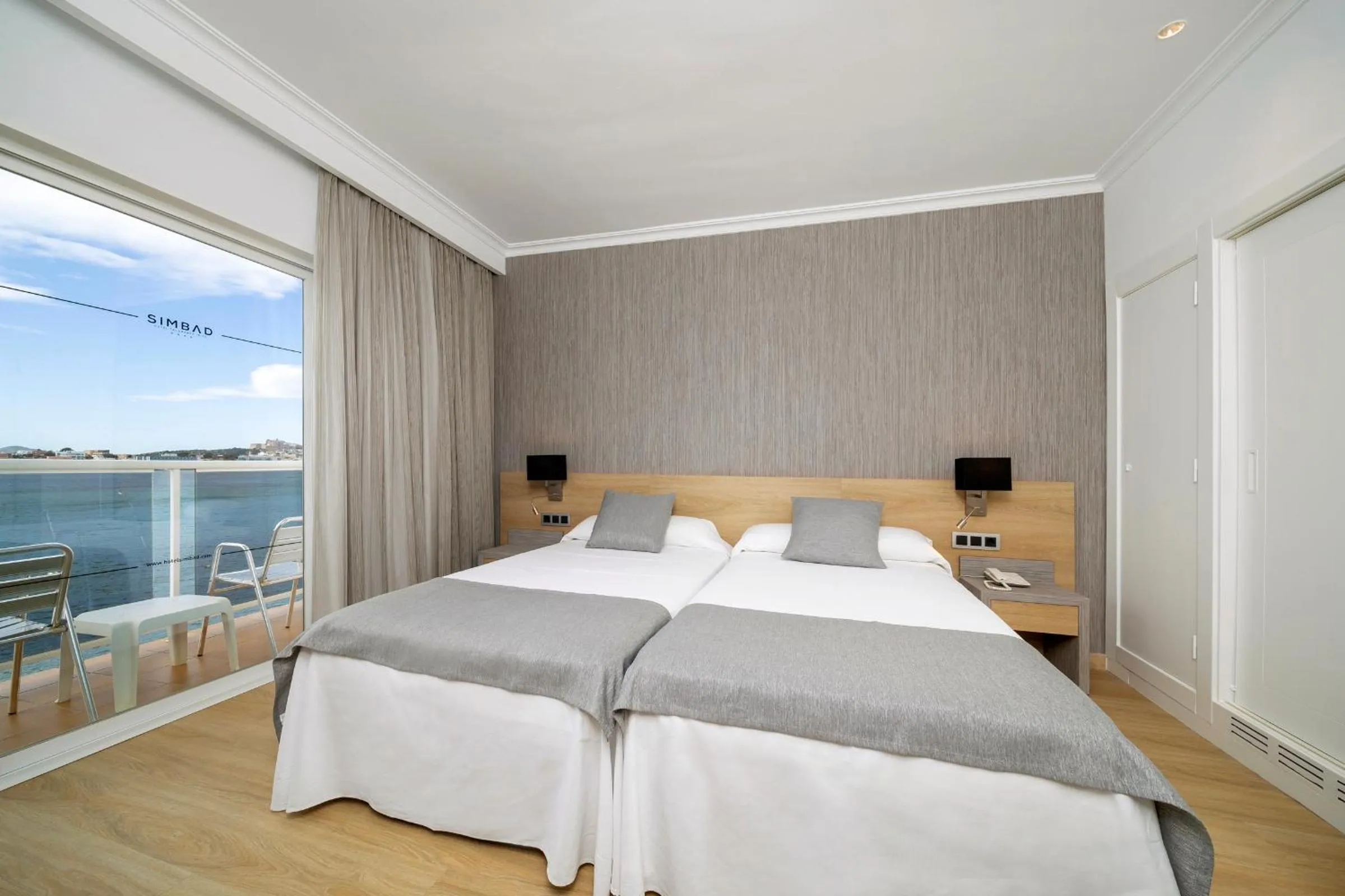 Bed in Hotel Simbad Ibiza