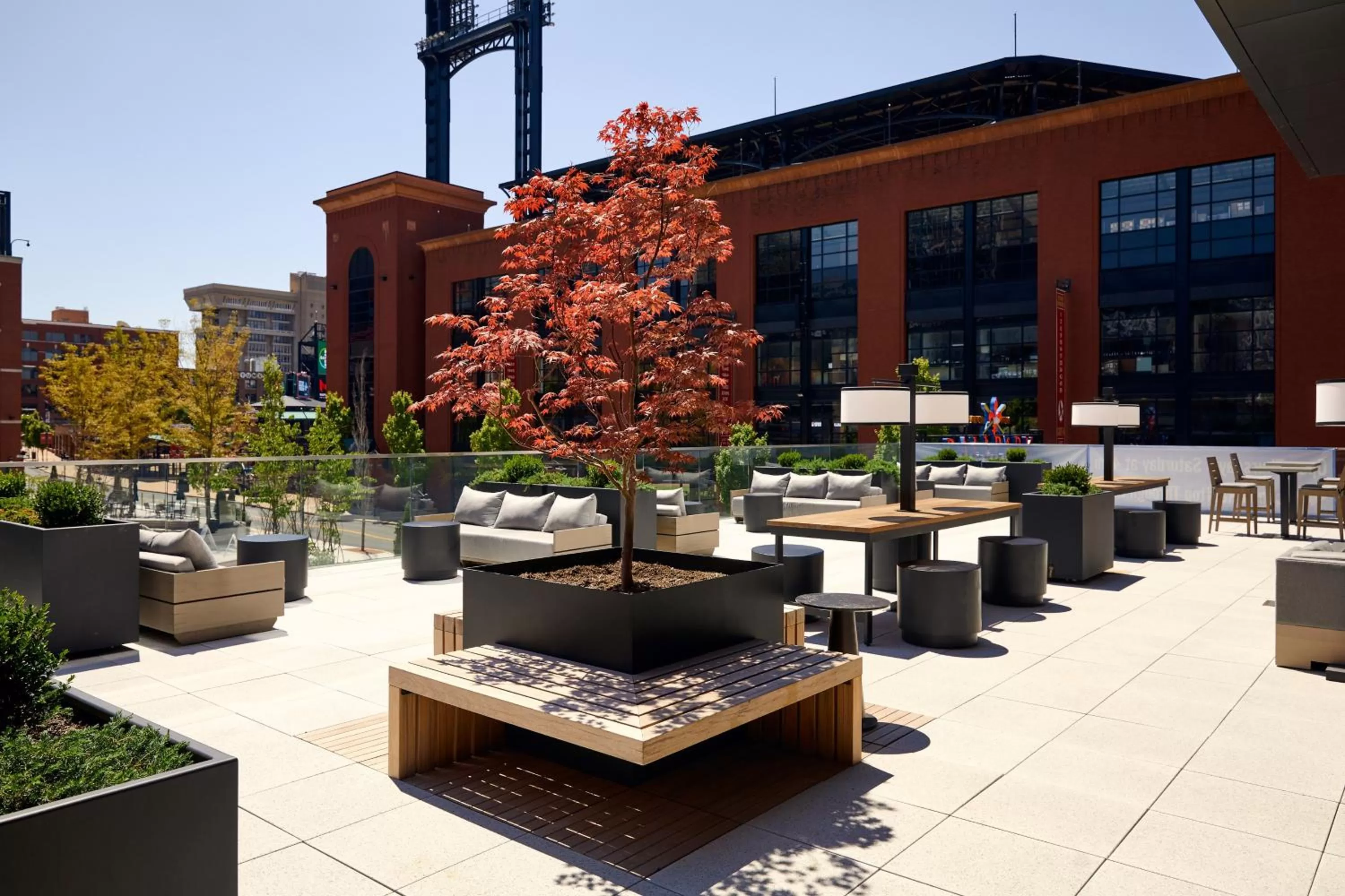 Patio in Live! by Loews - St. Louis