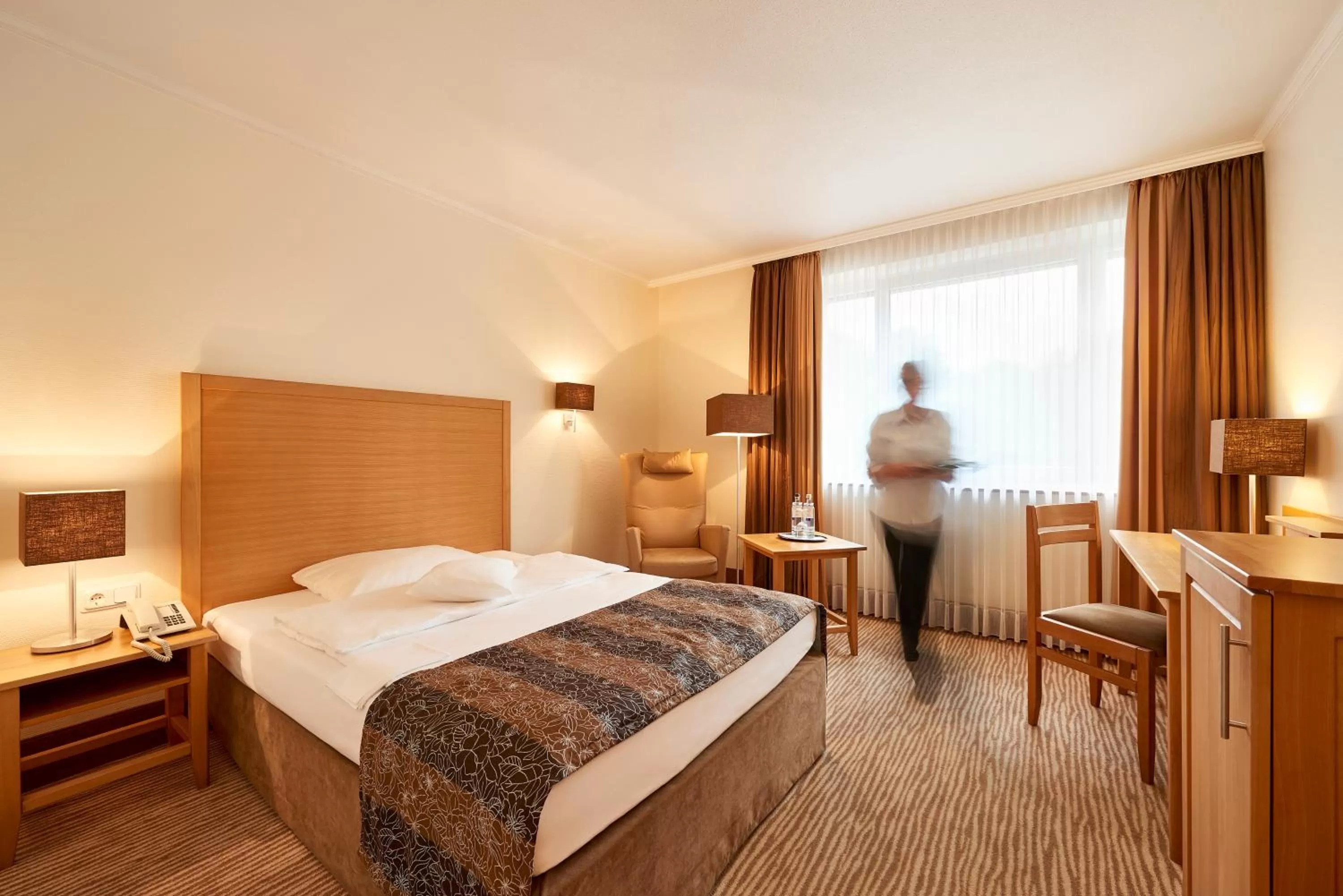 Budget Double Room - single occupancy in MUNTE - Wellnesshotel am Stadtwald