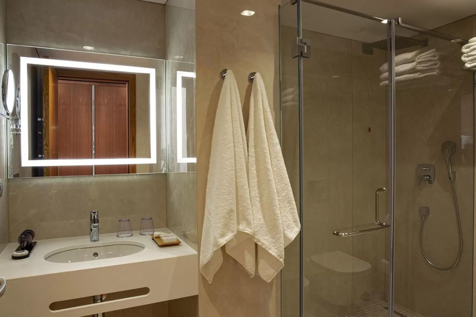 Bathroom in Amare Hotel