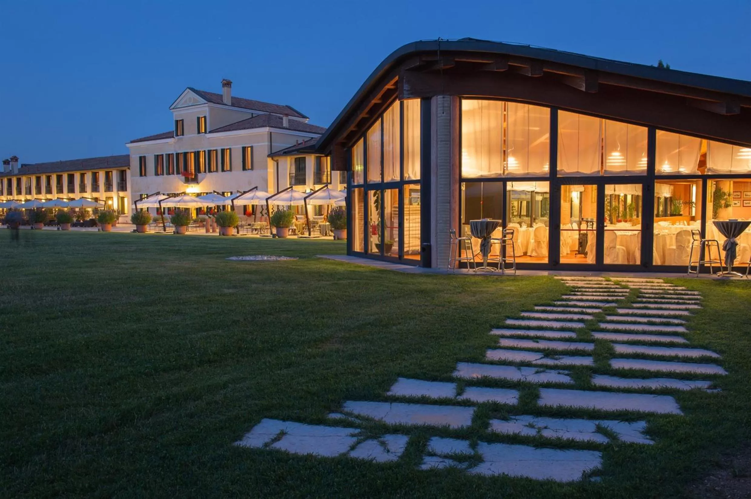 Garden view in Relais Monaco Country Hotel & Spa