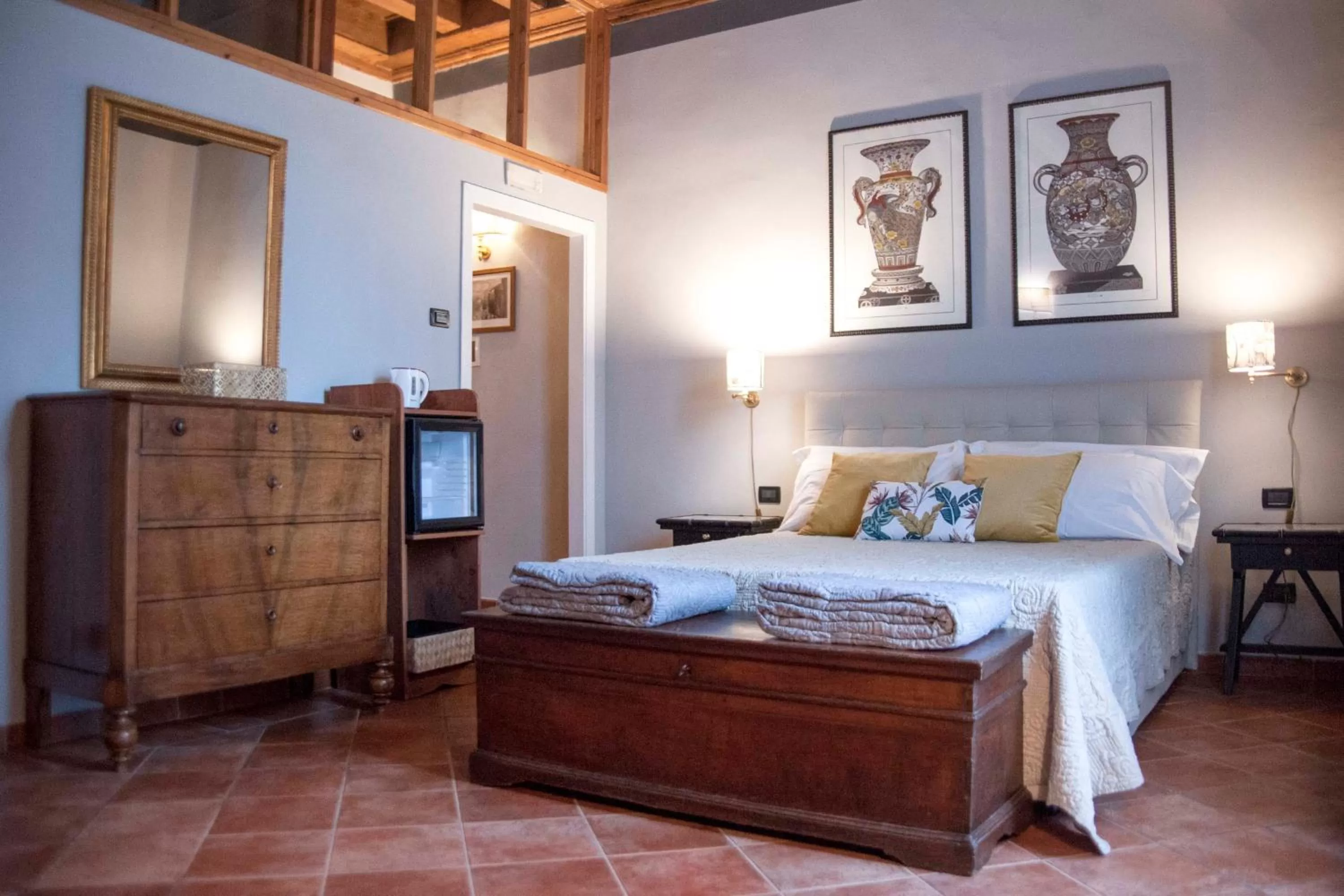 Bed in Antica Dimora De' Benci