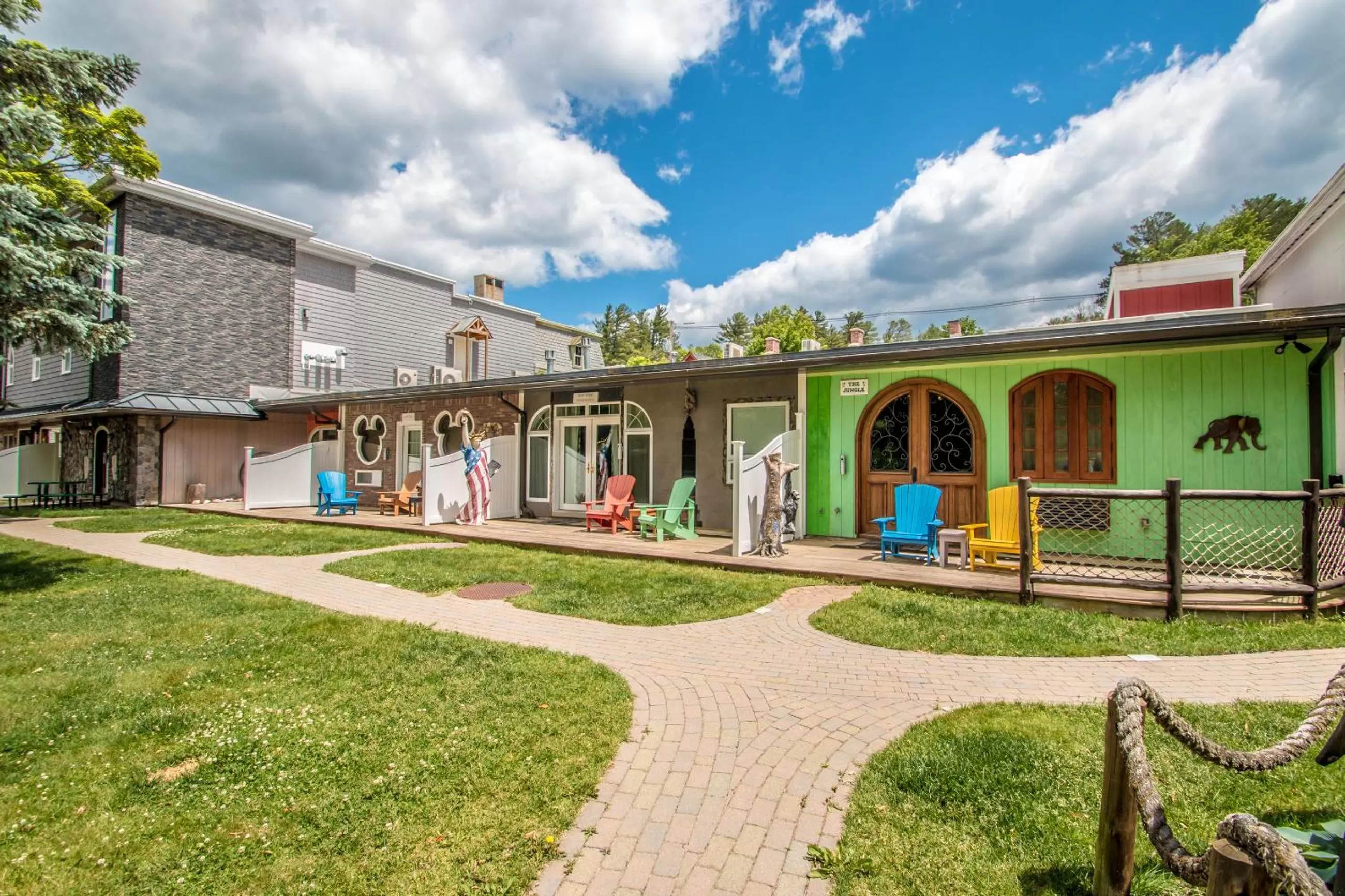 Garden, Property Building in Adventure Suites