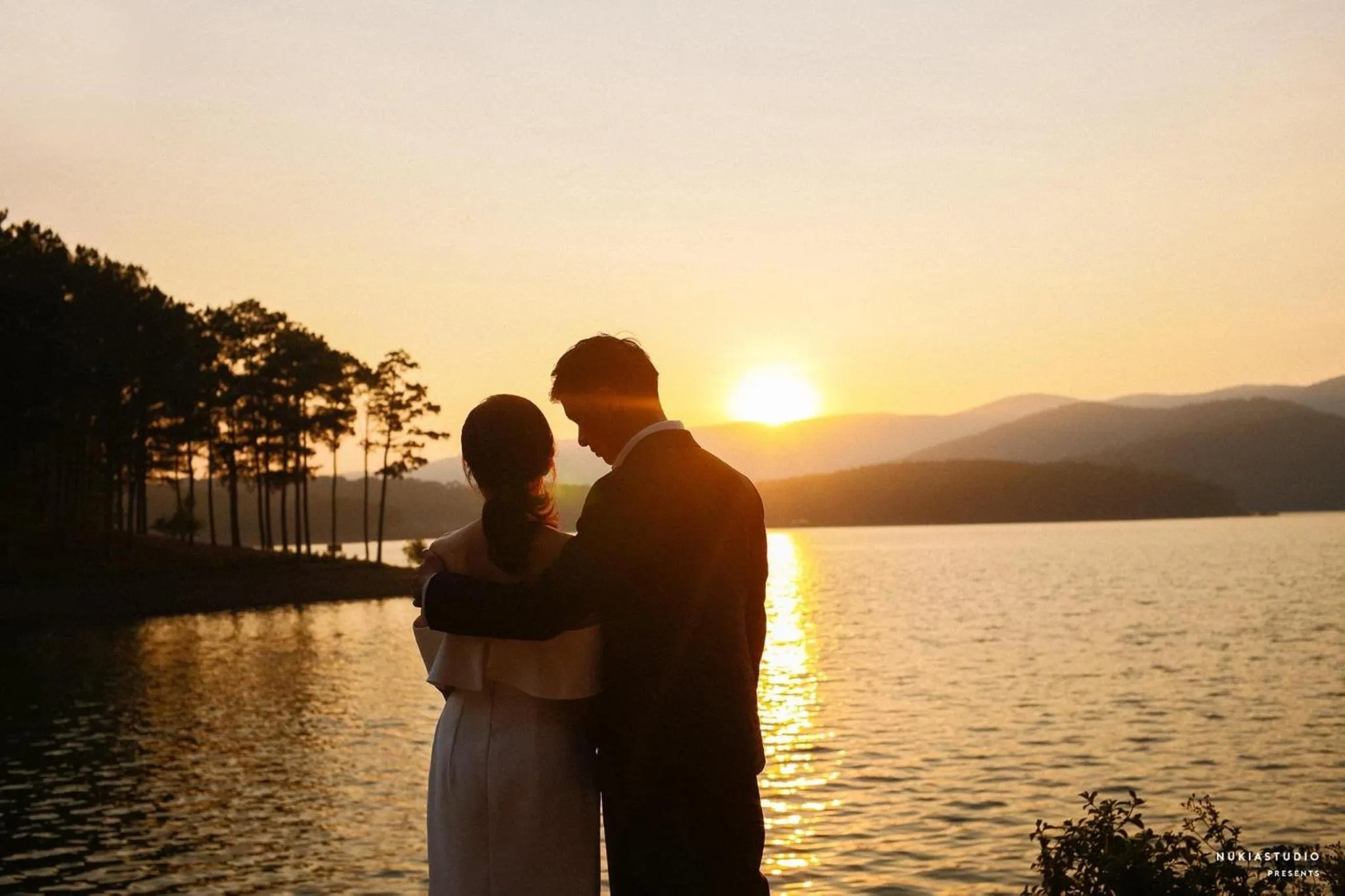 Lake view in Binh An Village Resort