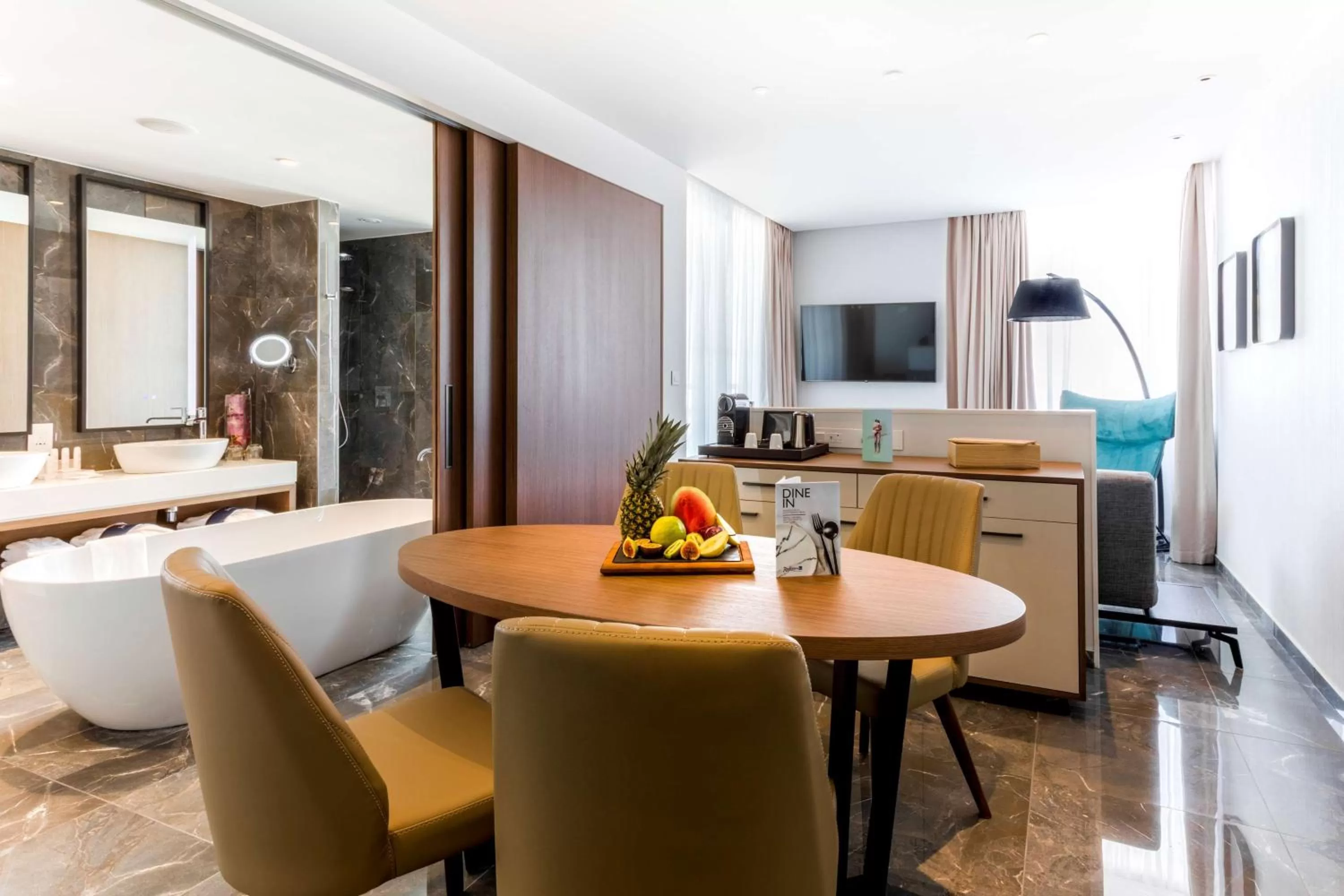 People in Radisson Blu Hotel, Larnaca