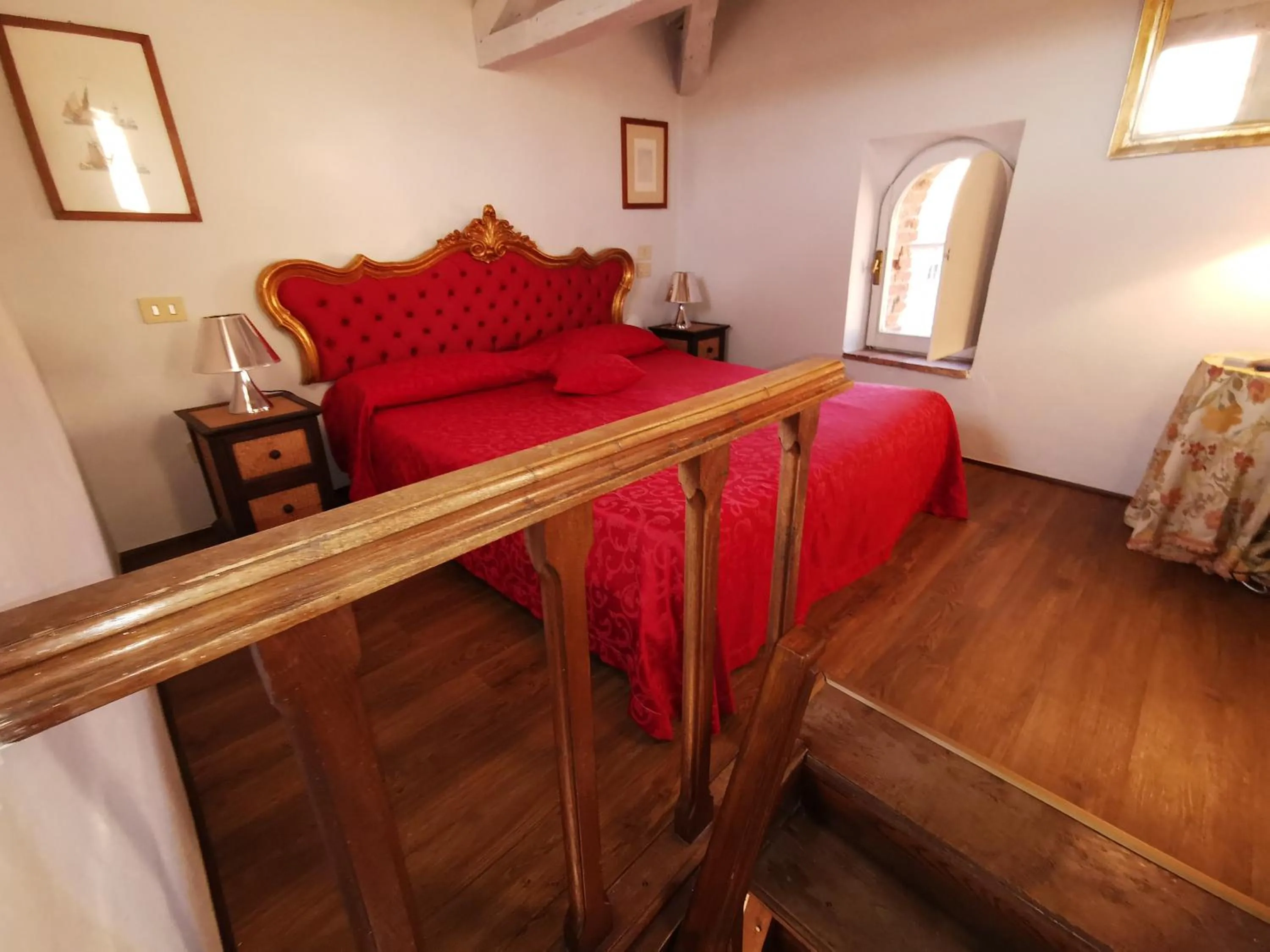 Bedroom, Bed in Hotel San Michele