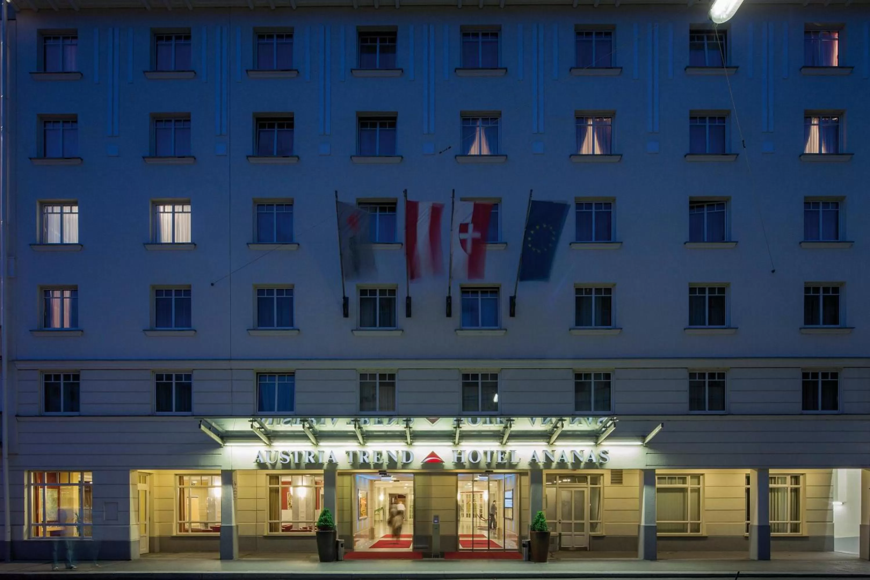Property building in Austria Trend Hotel Ananas Wien