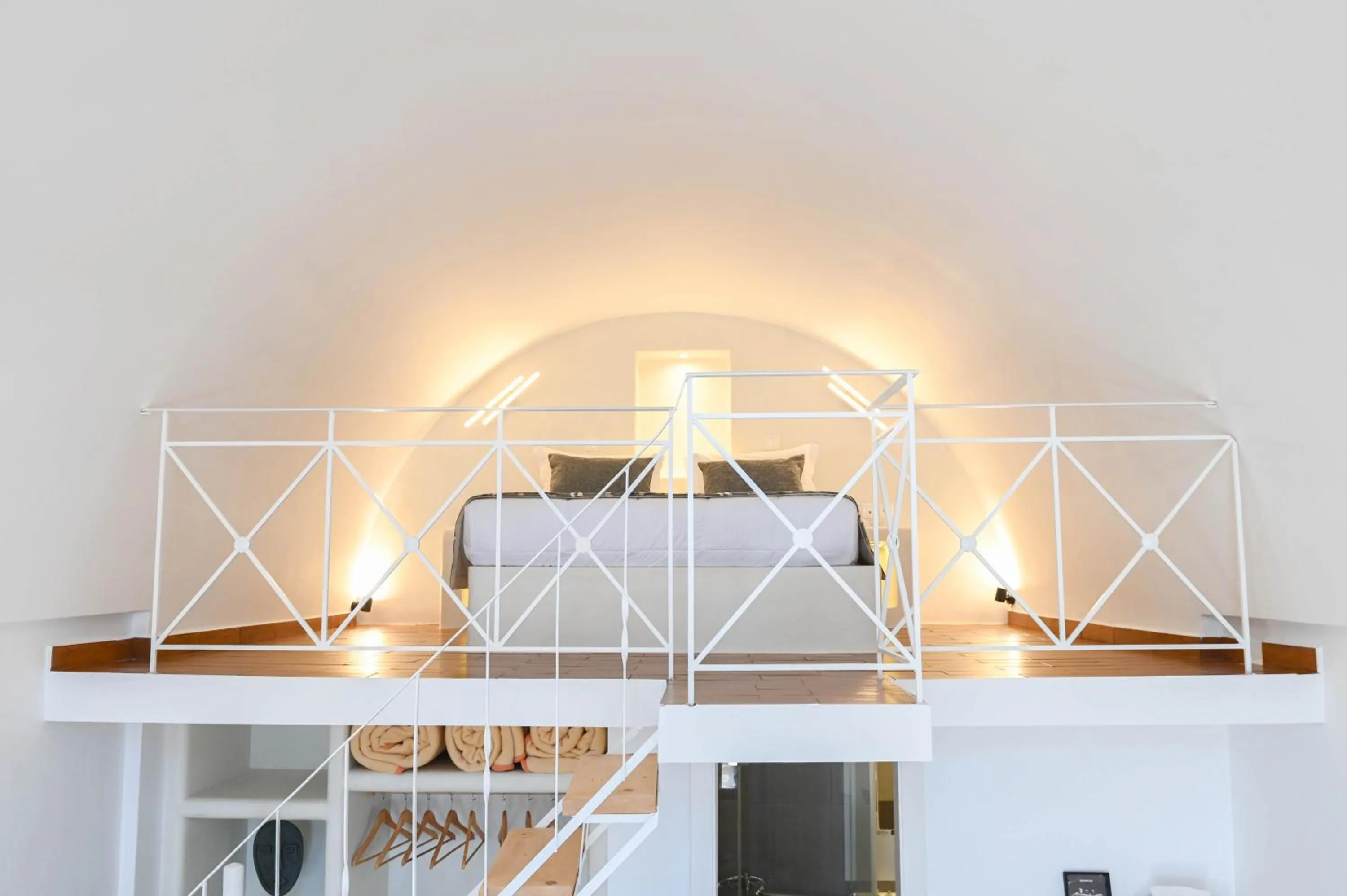 Bed in Amerisa Suites & Villa