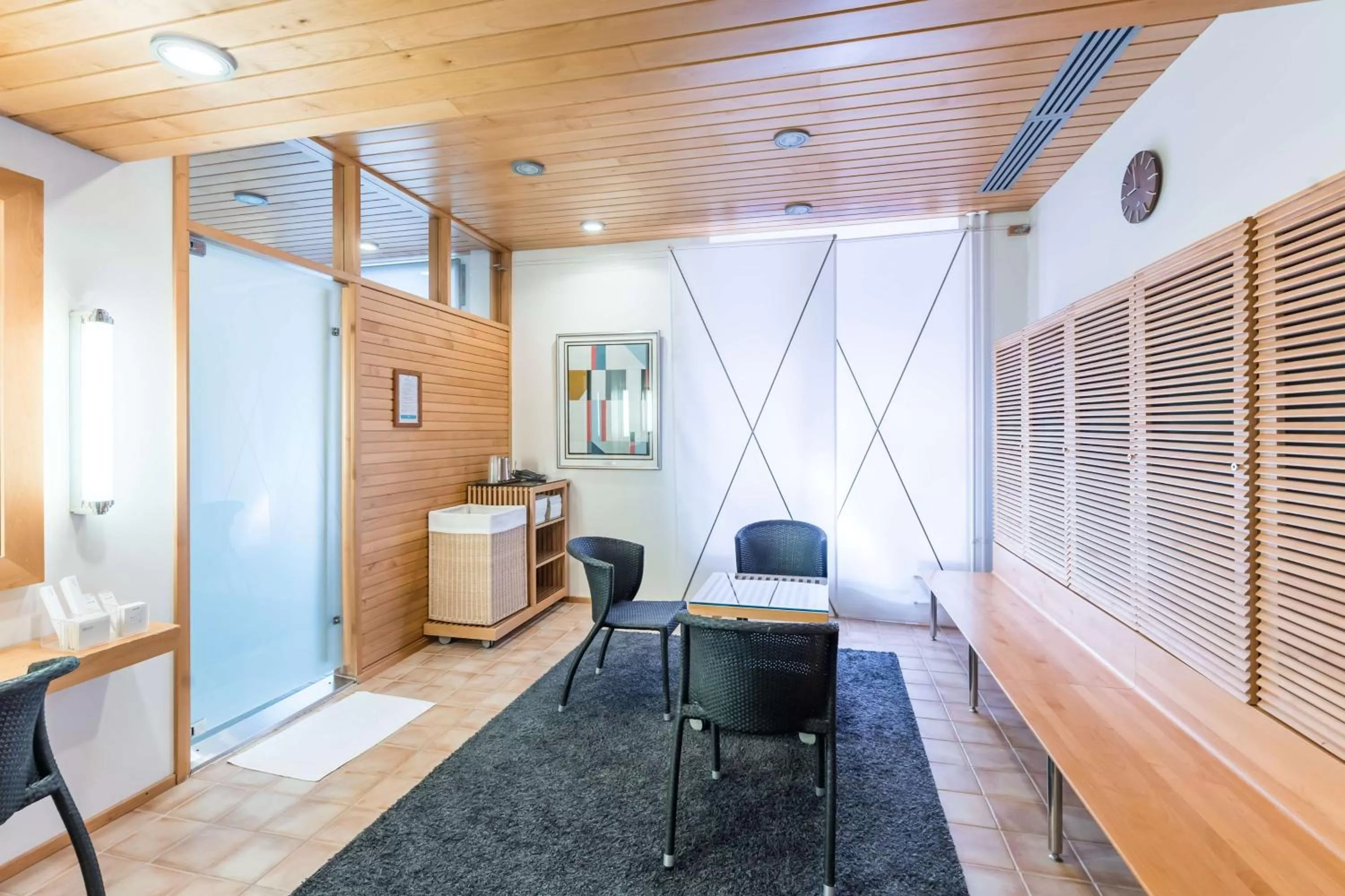 Sauna in Radisson Blu Plaza Hotel, Helsinki