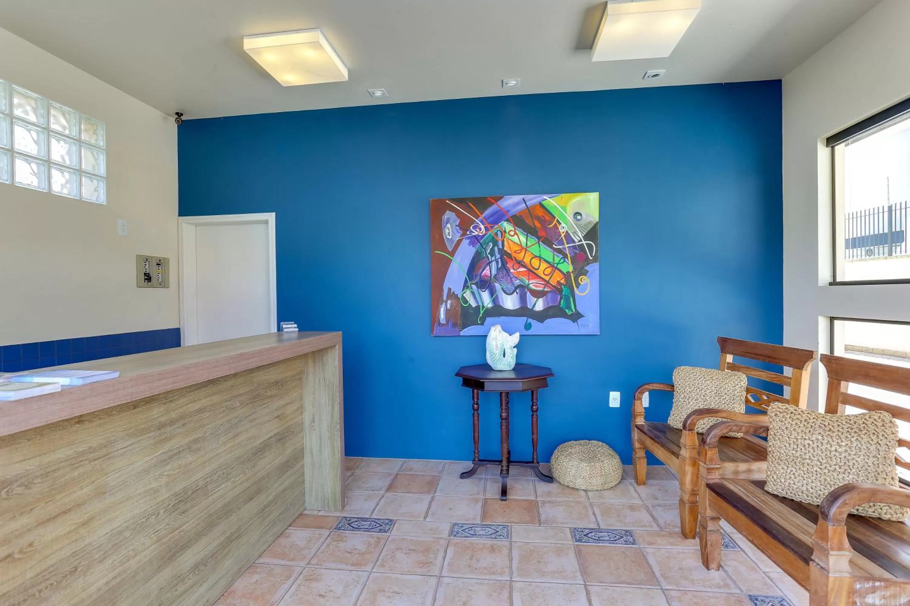 Lobby or reception in Pousada Atlantique