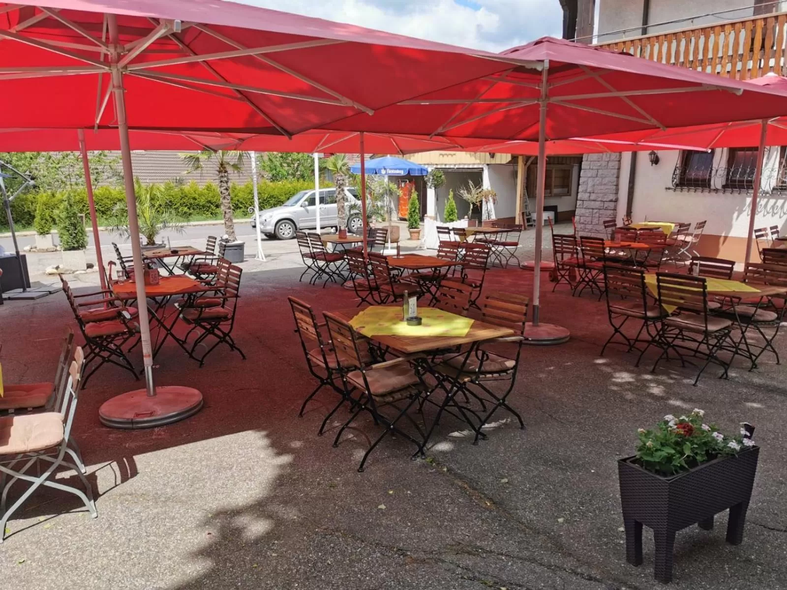 Restaurant/places to eat in Alemannenhof Hotel Engel