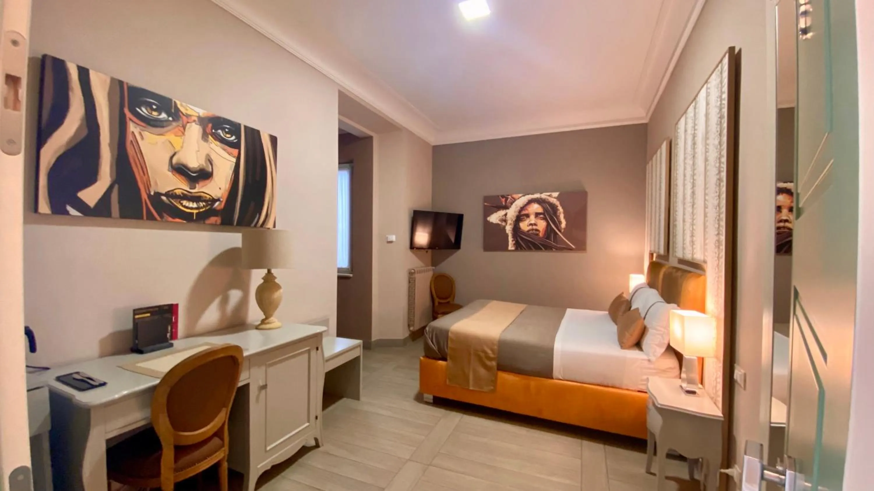 Bed in Halex room&food