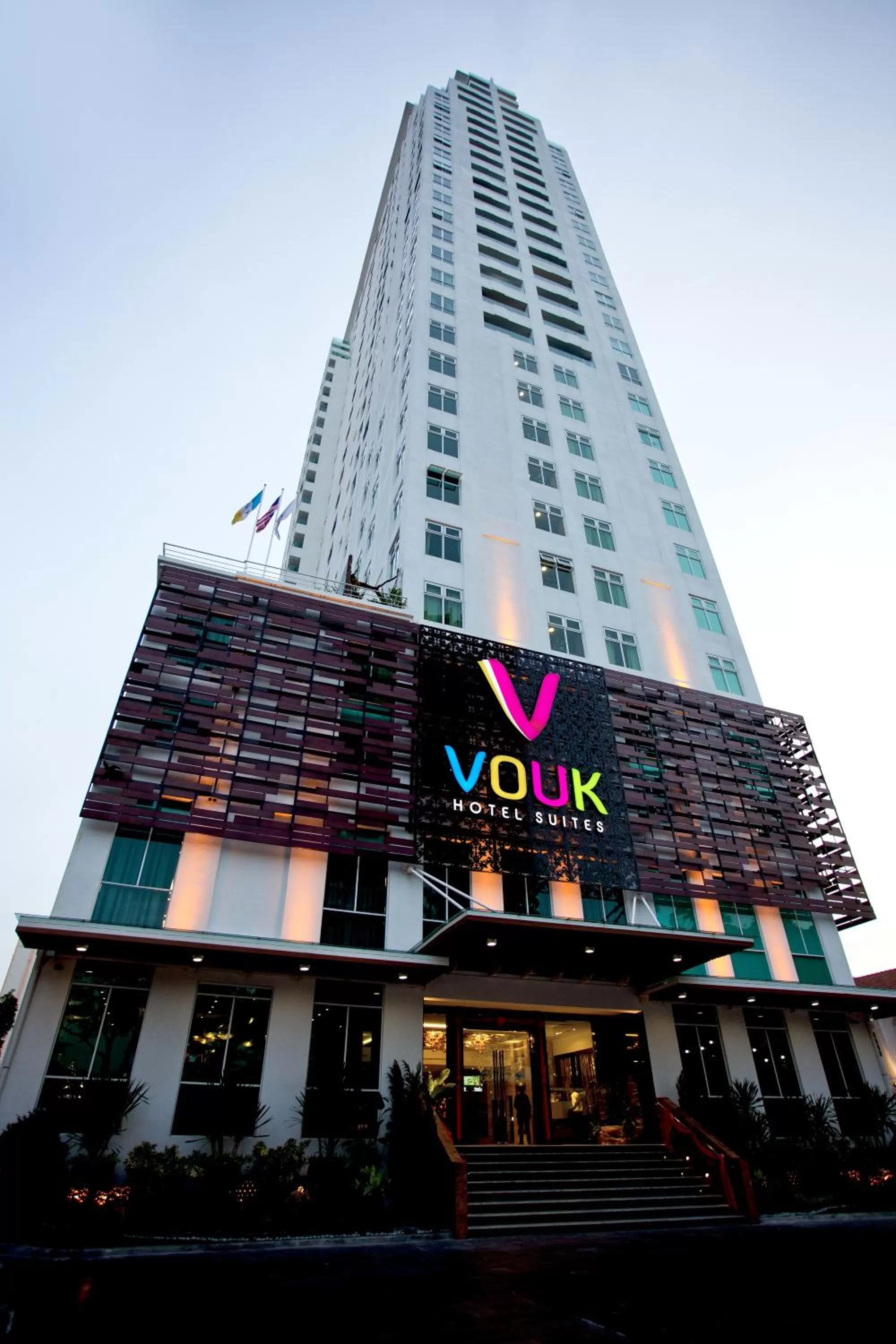Facade/entrance in Vouk Hotel Suites, Penang