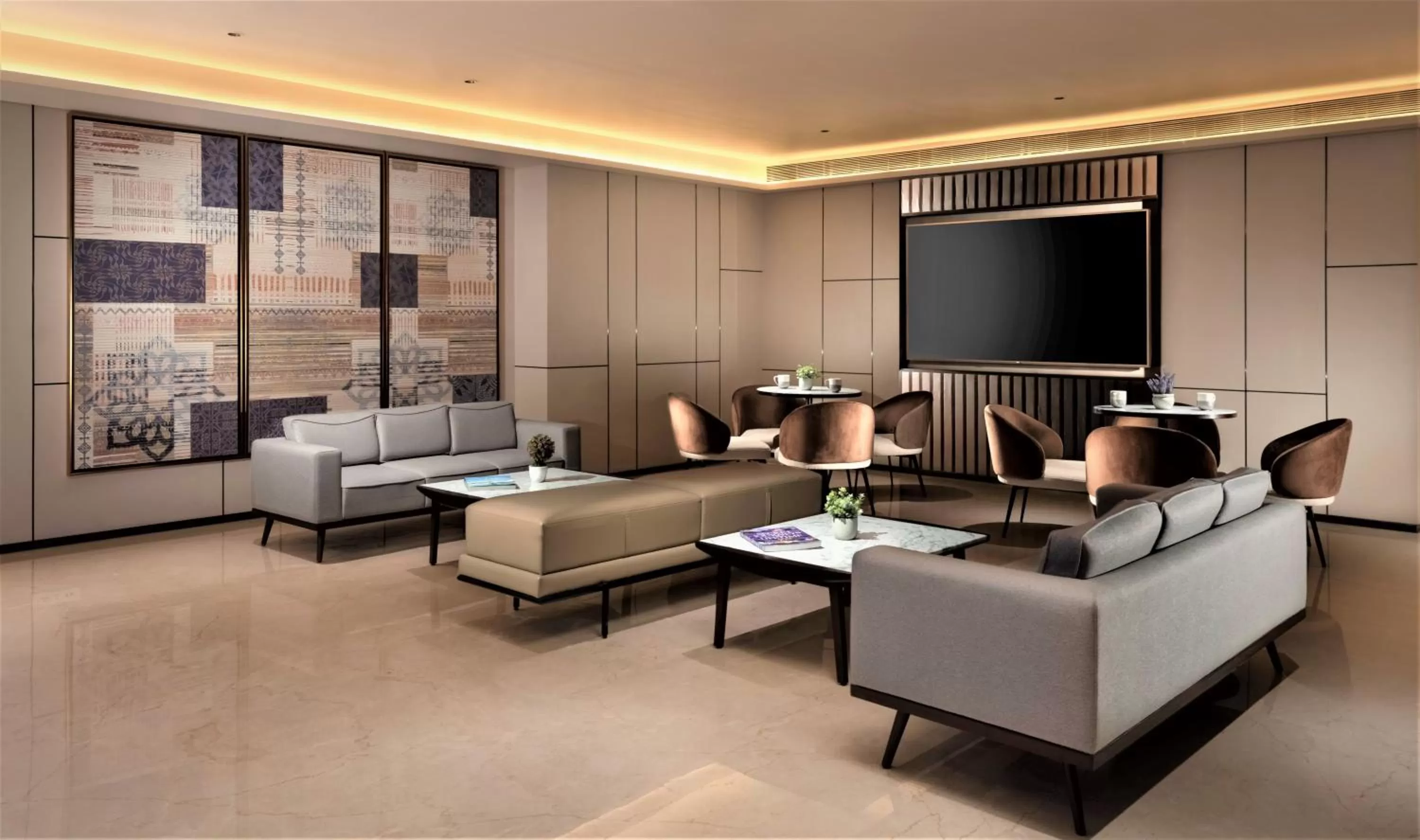 Restaurant/places to eat in Courtyard by Marriott Vadodara