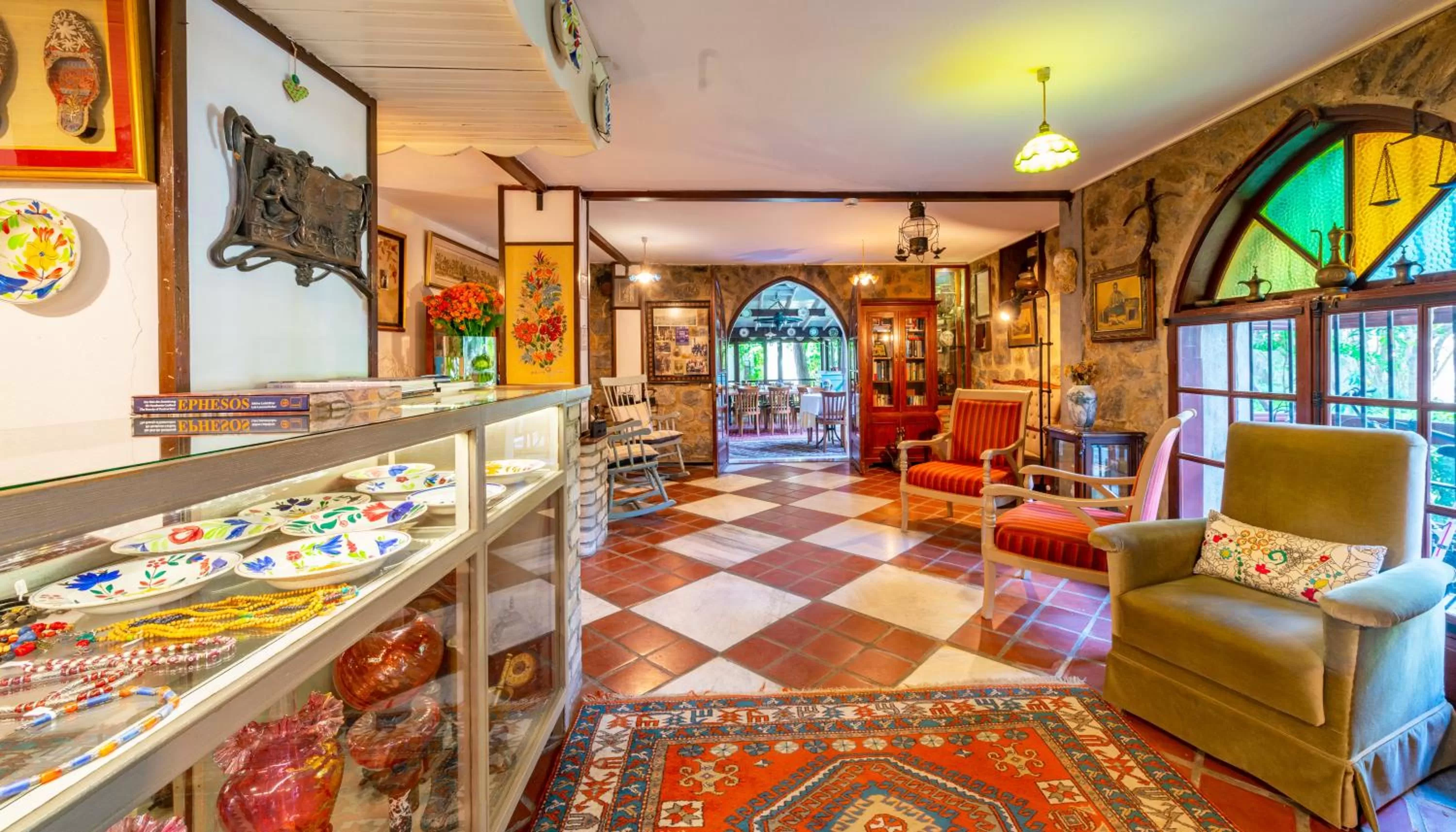 Lobby or reception in Hotel Kalehan