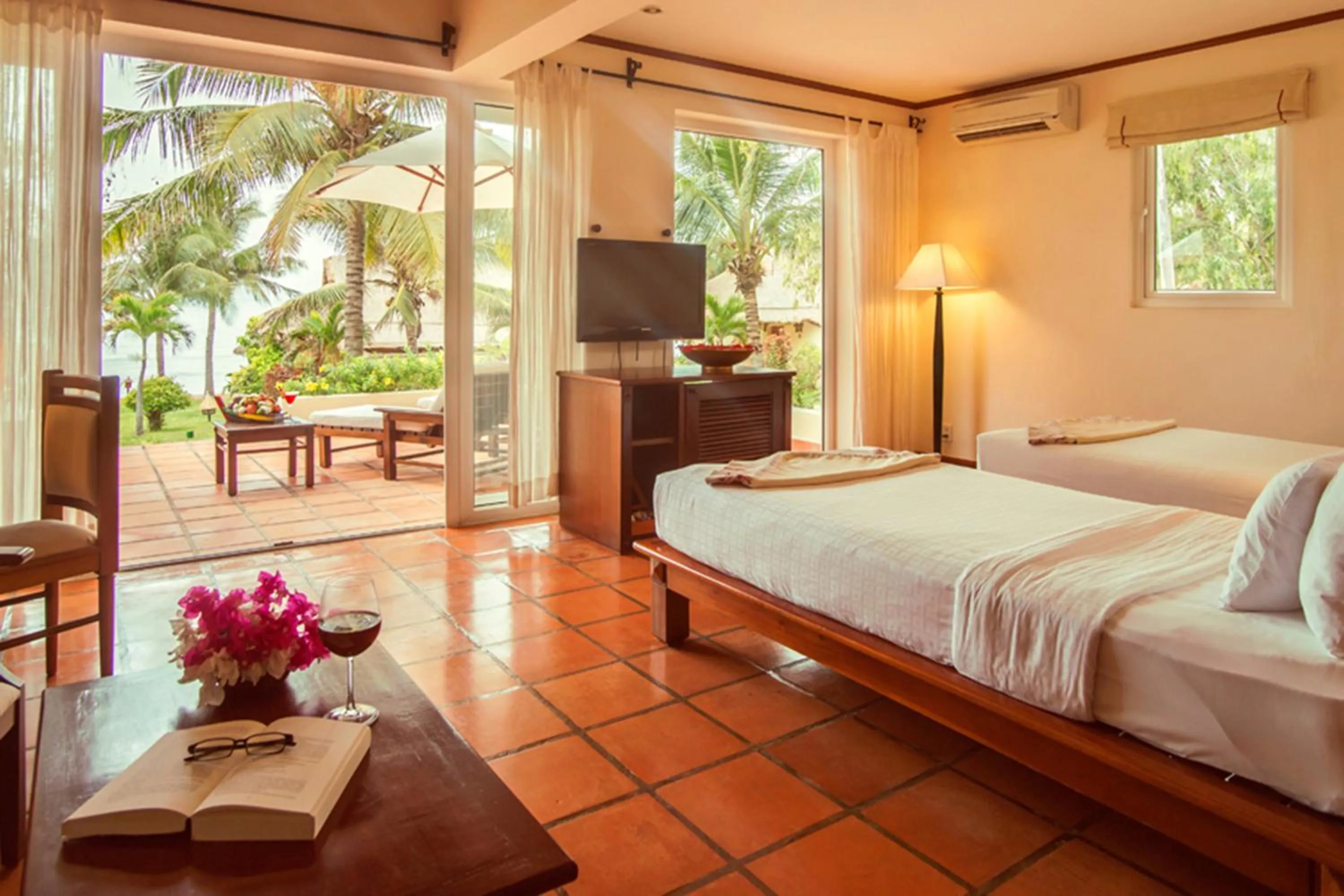 Bed in Victoria Phan Thiet Beach Resort & Spa