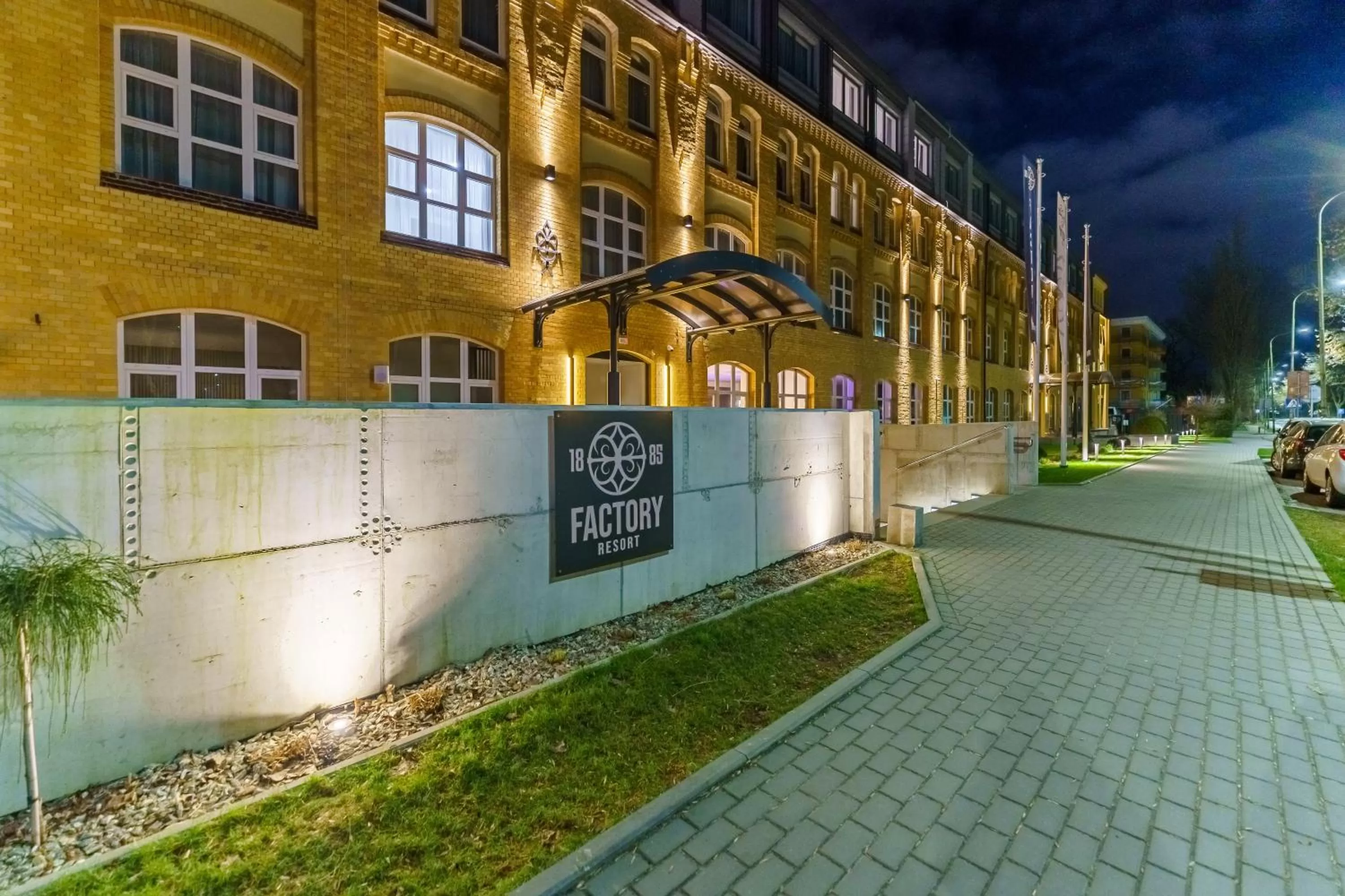 Facade/entrance in FACTORY RESORT wellness & spa