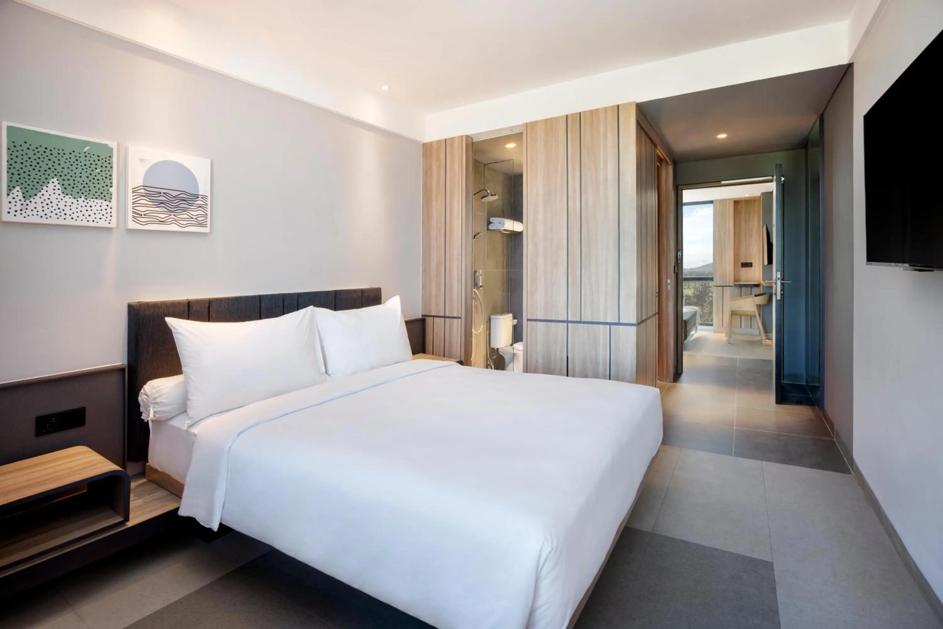 Bed in ibis Yogyakarta International Airport Kulon Progo