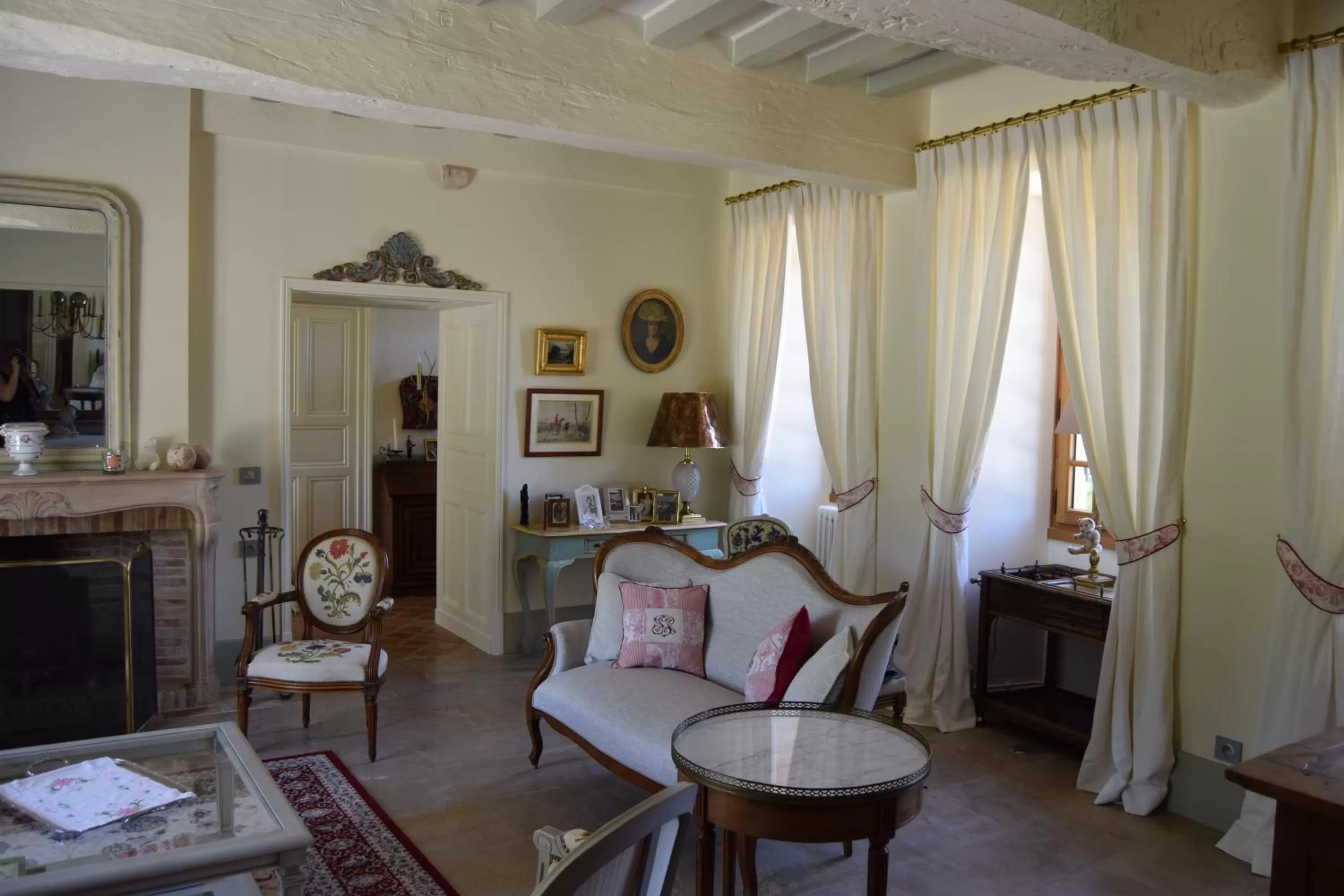 Seating Area in La Rochelière