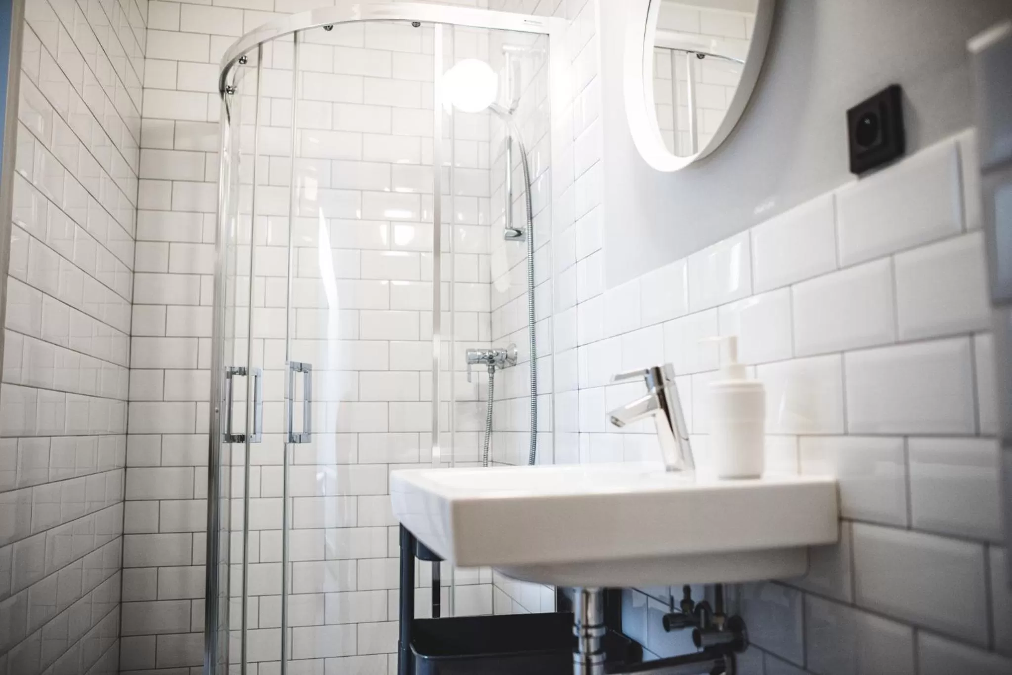 Bathroom in Hotel city.city