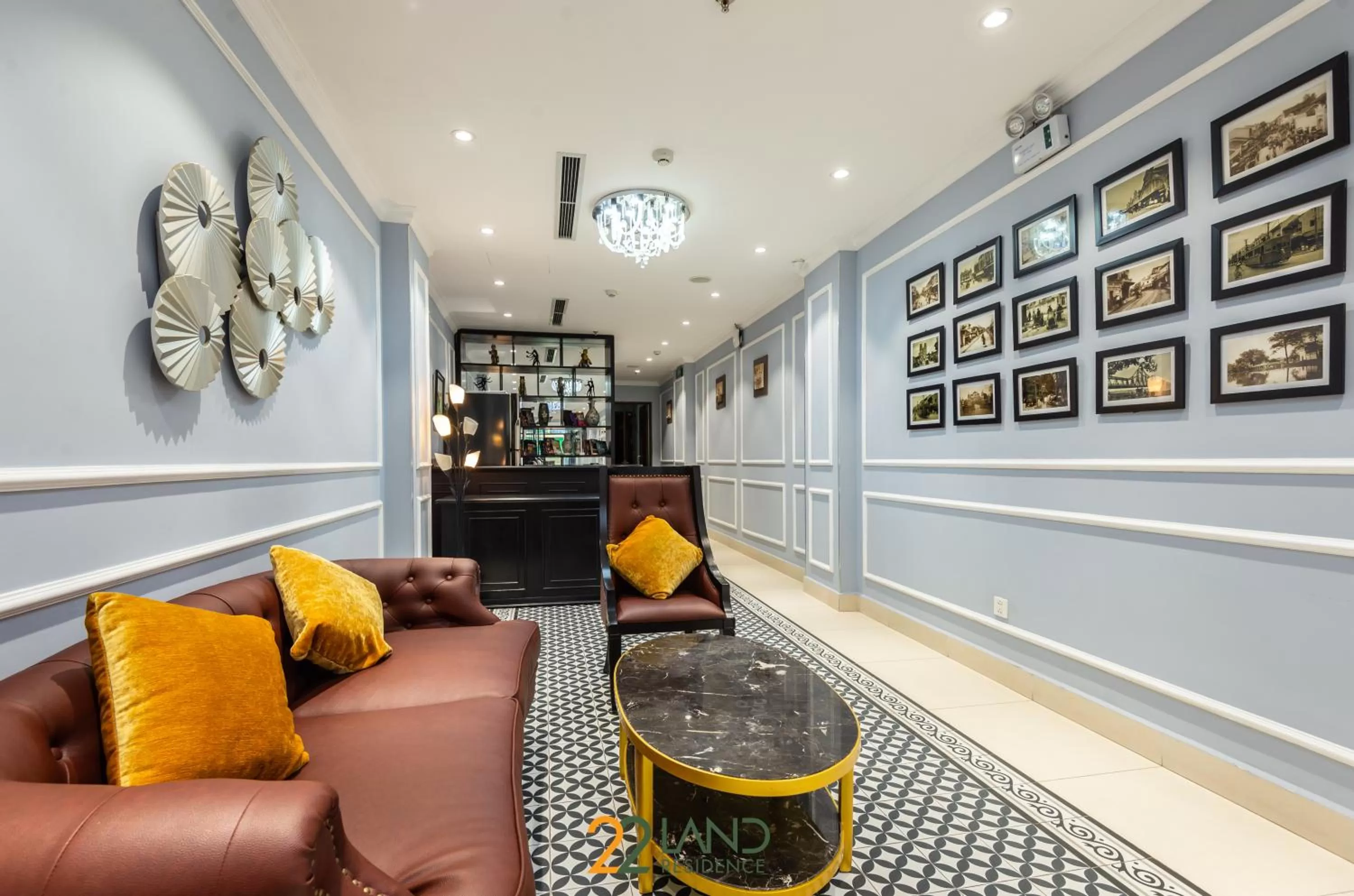 Living room in 22land Residence Hotel 71 Hang Bong Premium