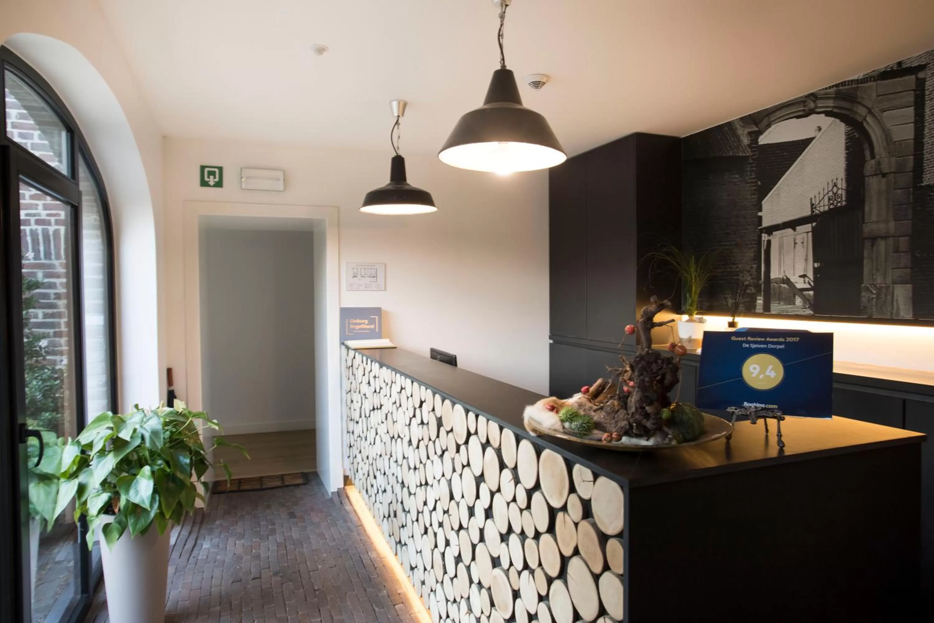 Lobby/Reception in De Sjeiven Dorpel