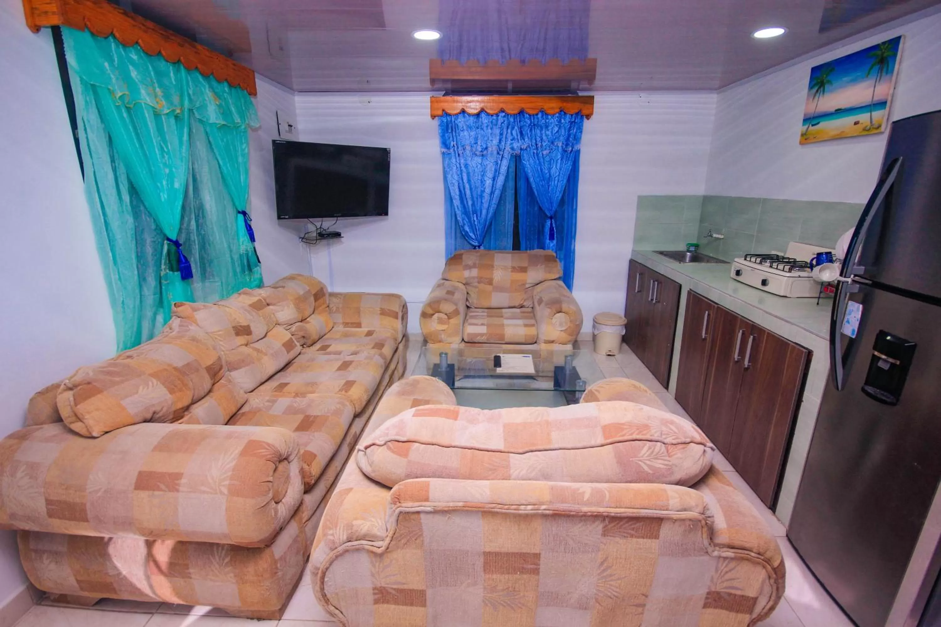 Bed in POSADA NATIVA DERMA´S INN