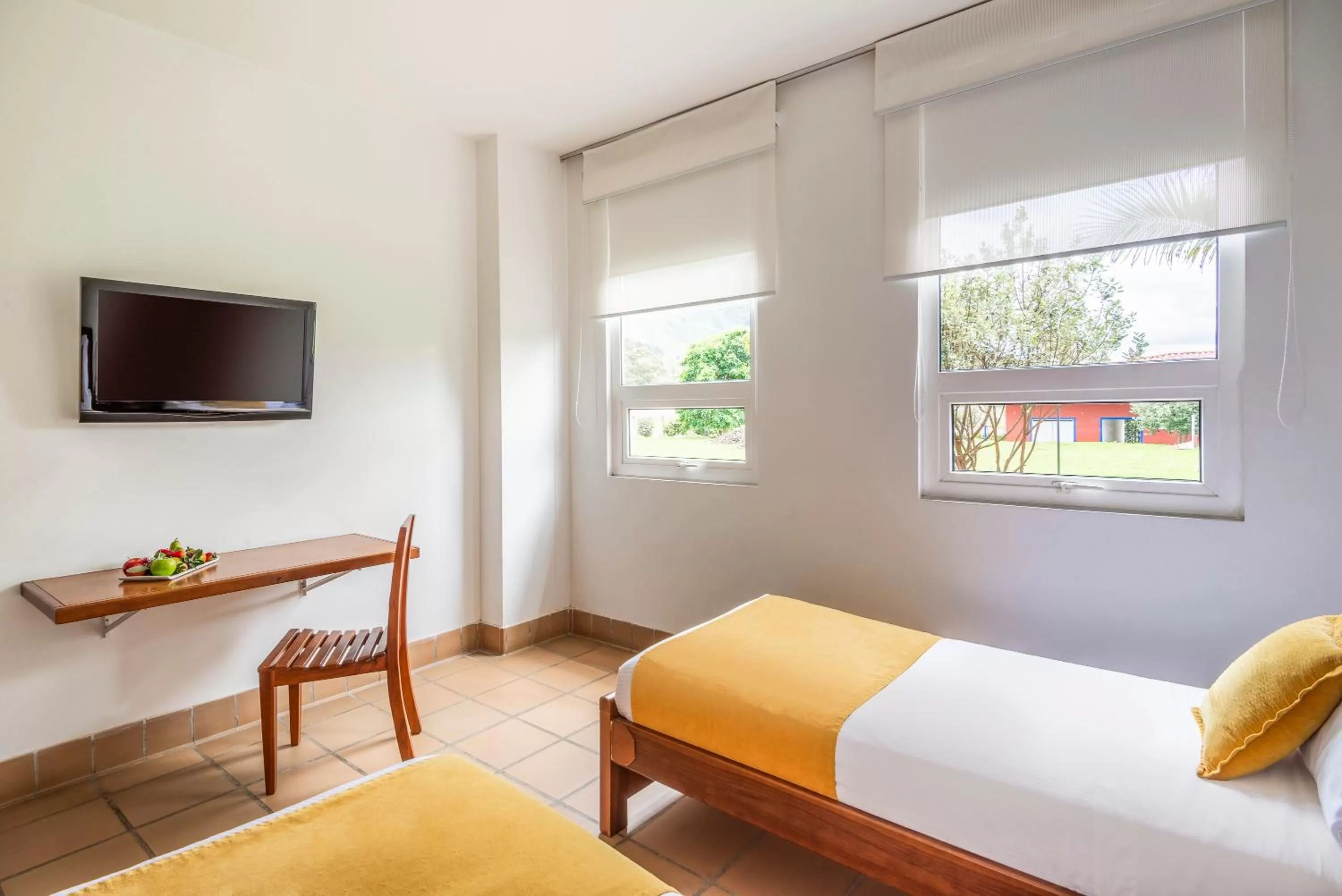 Bed in Hotel Xue Sabana