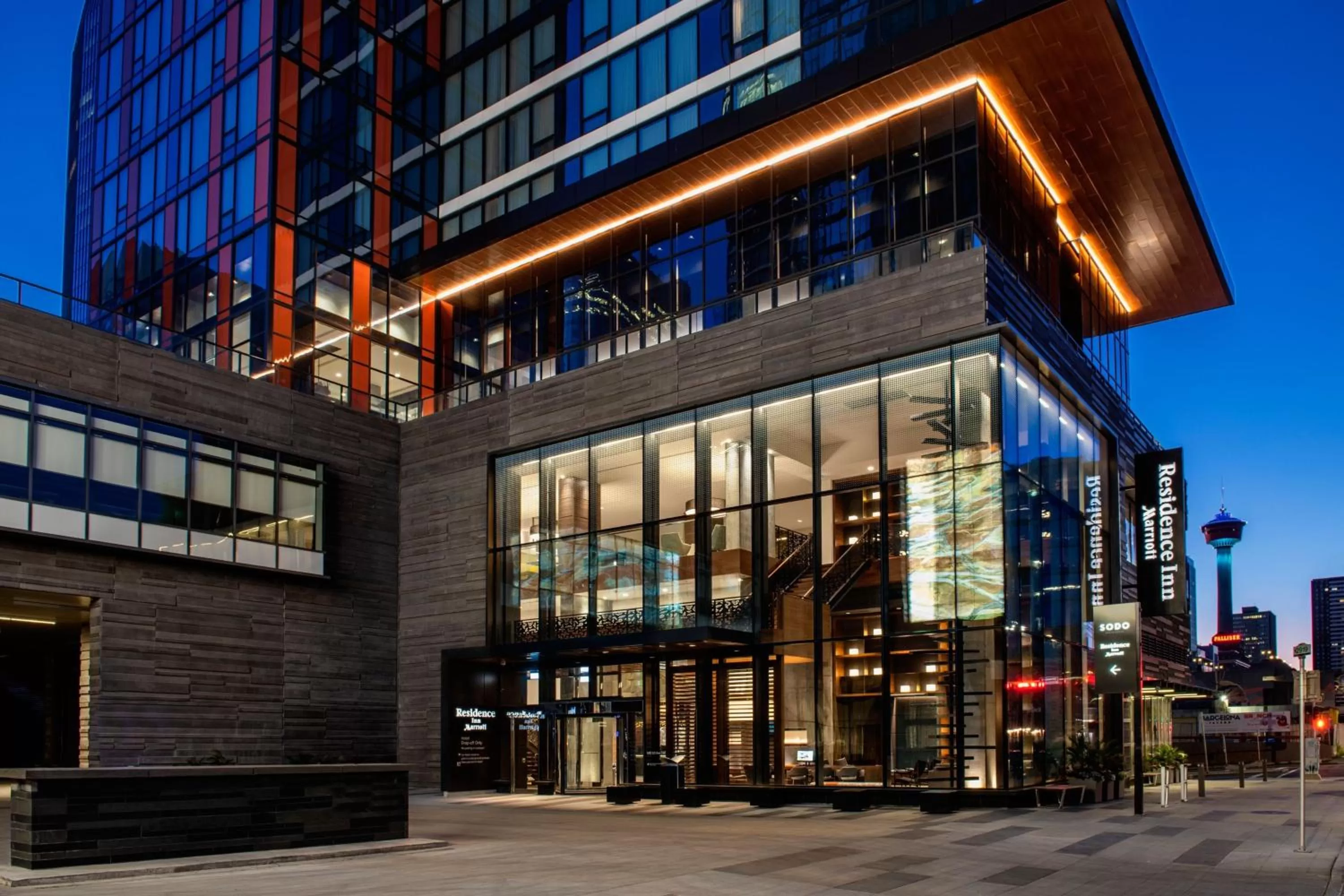 Property building in Residence Inn by Marriott Calgary Downtown/Beltline District