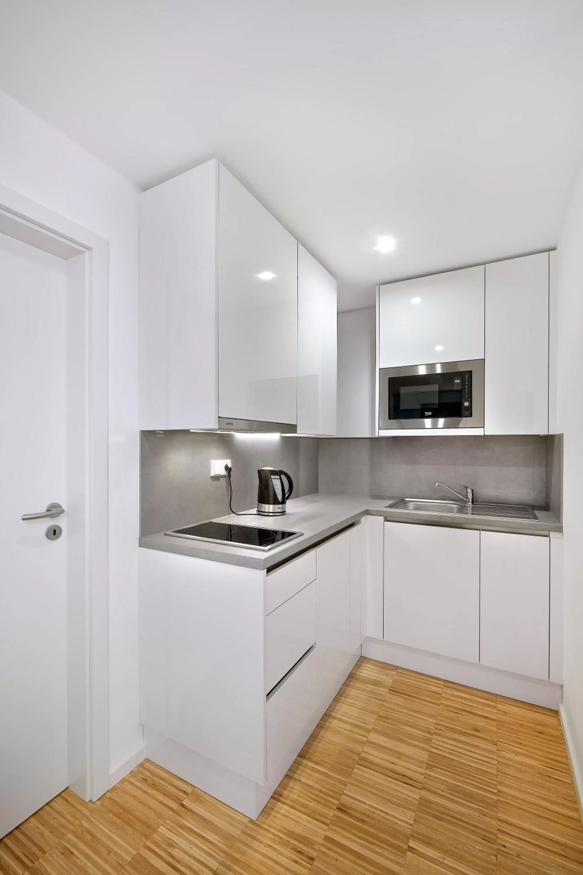 Kitchen or kitchenette in Downtown Suites Kodanska