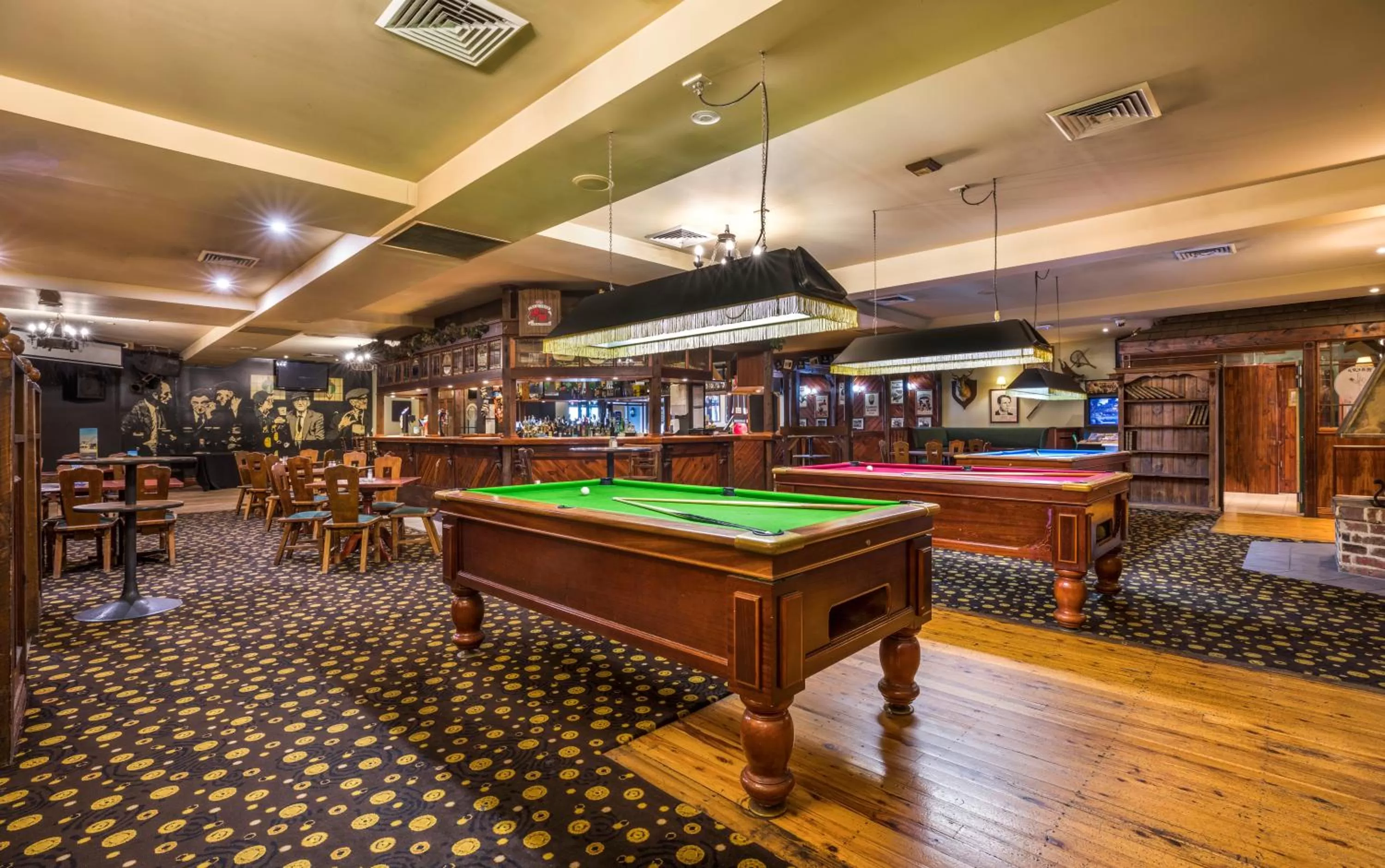 Billiard in Nightcap at Monash Hotel