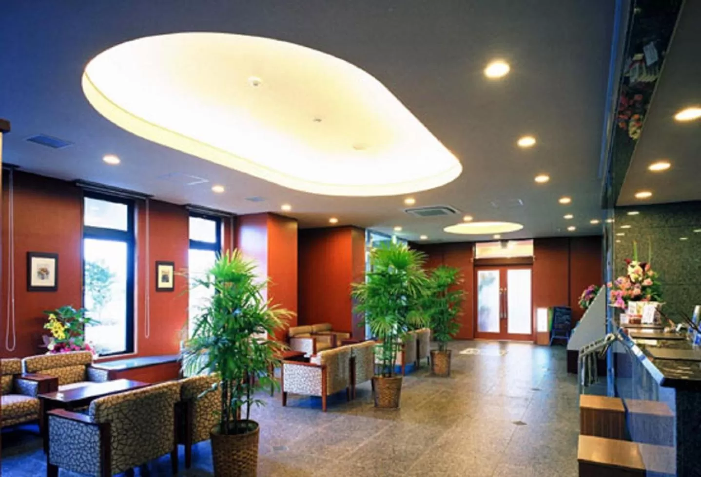 Lobby or reception in Hotel Route-Inn Mooka