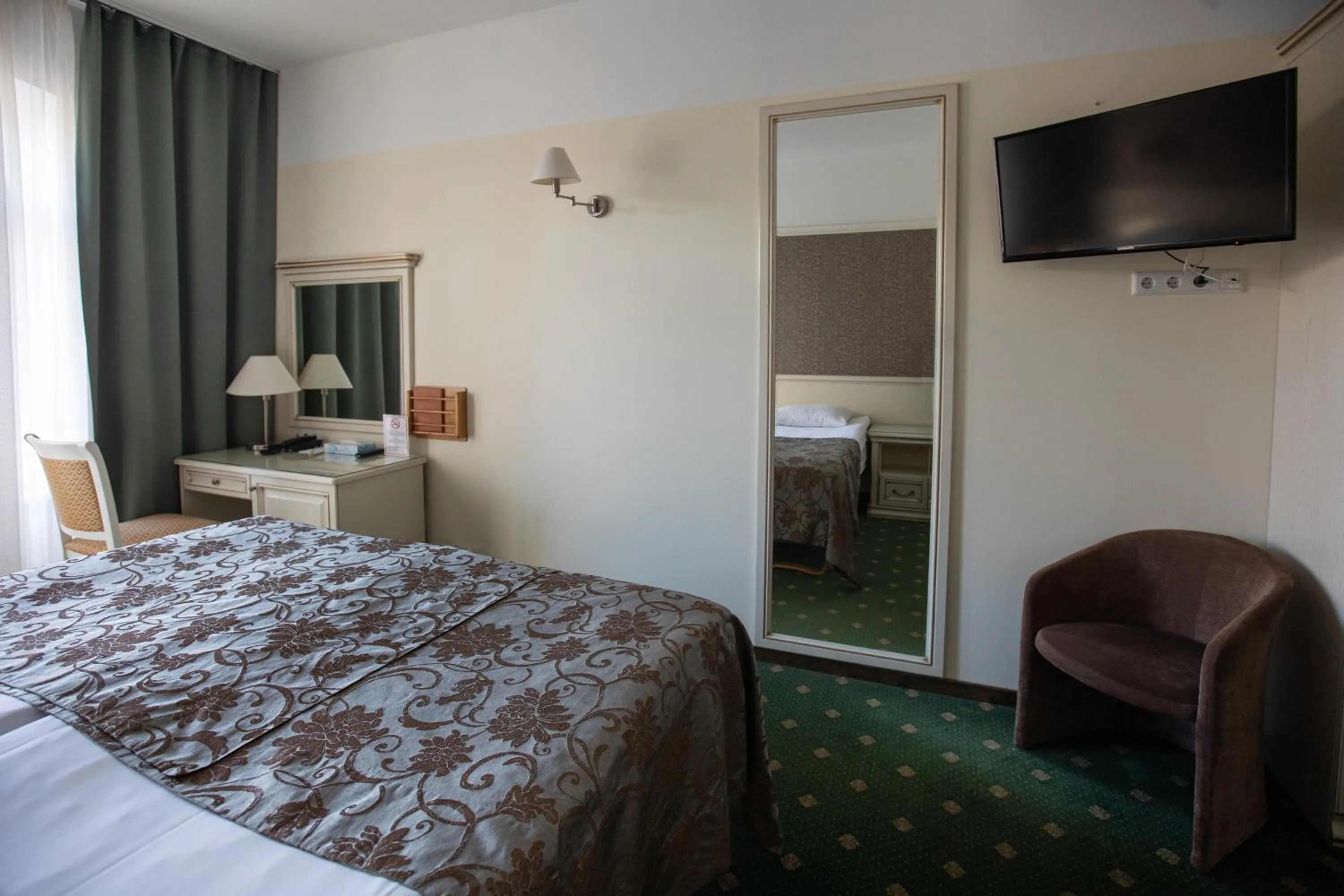 Bed in Hotel St. Barbara