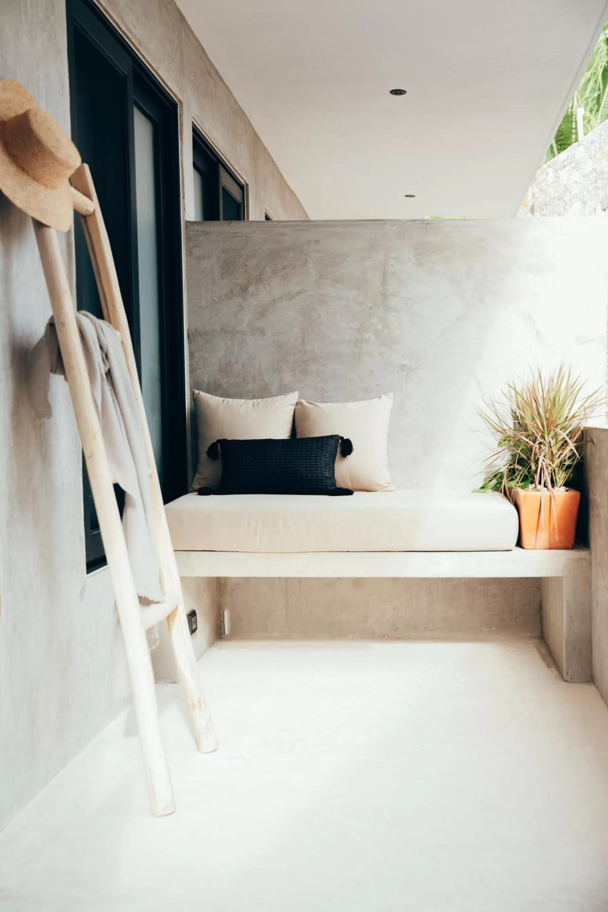 Balcony/Terrace, Bathroom in Cucu Hotel El Cuyo