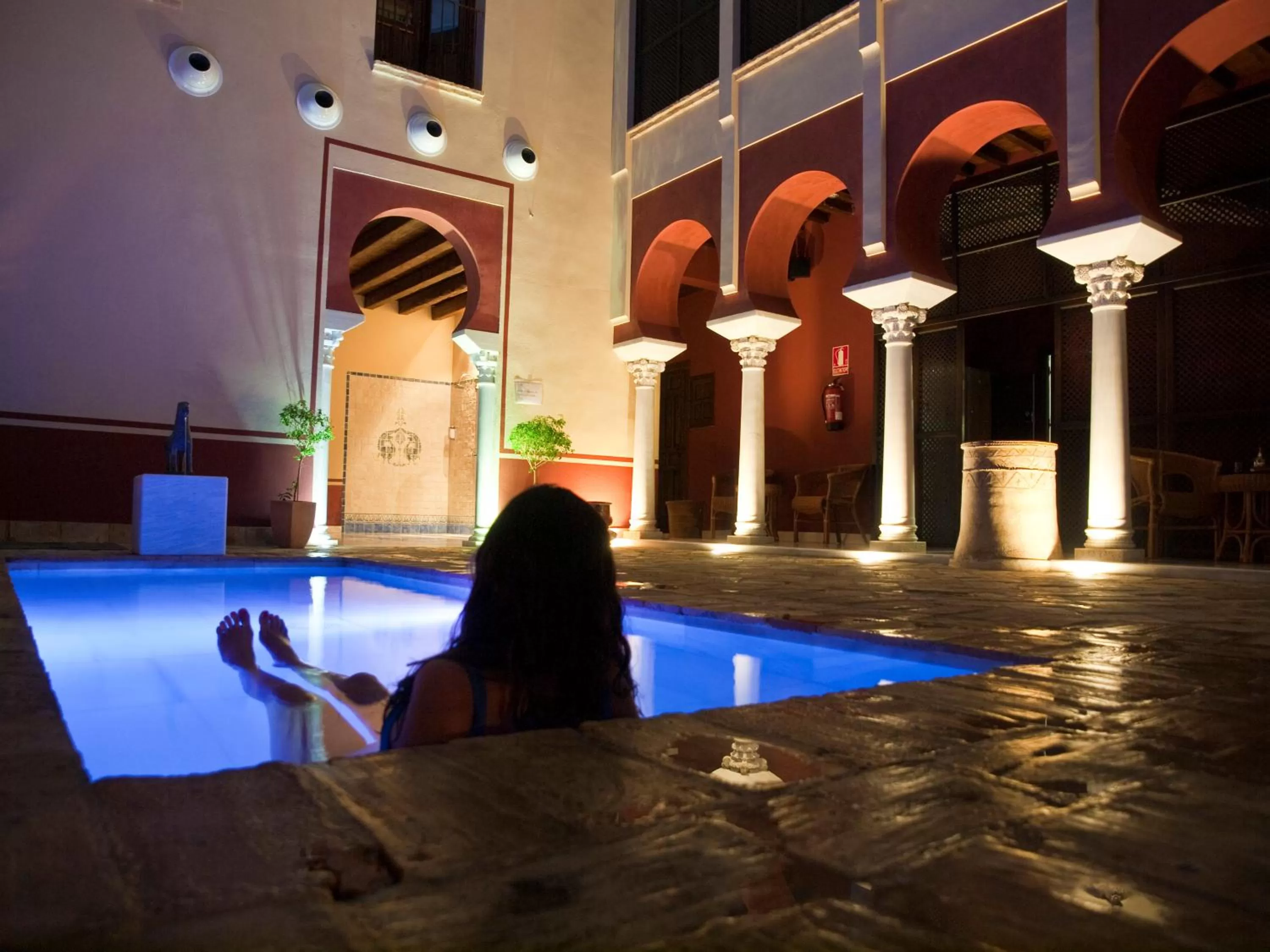 Spa and wellness centre/facilities, Swimming Pool in Hospedería Baños Arabes de Córdoba Dos