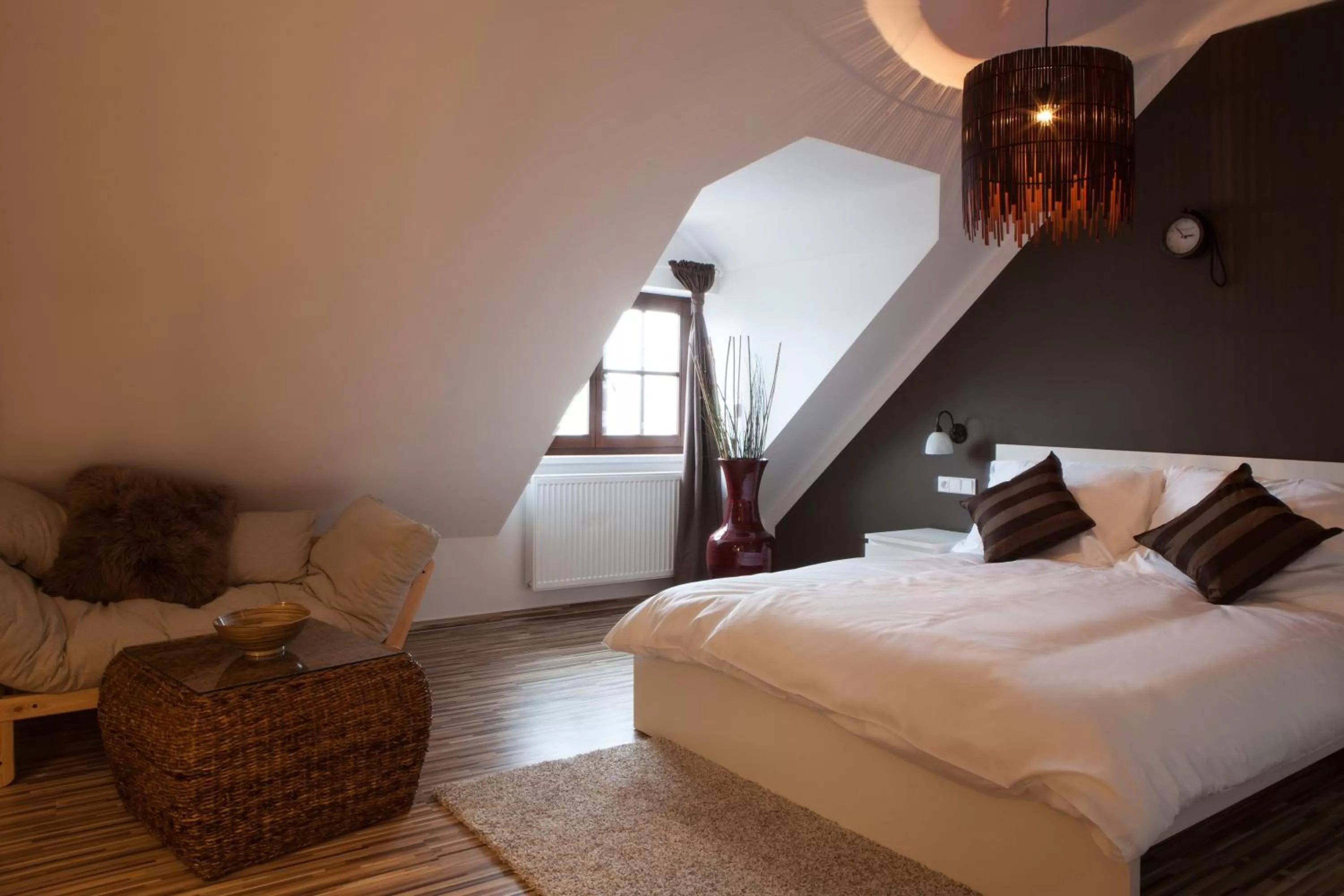 Bedroom, Bed in Hotel Koruna