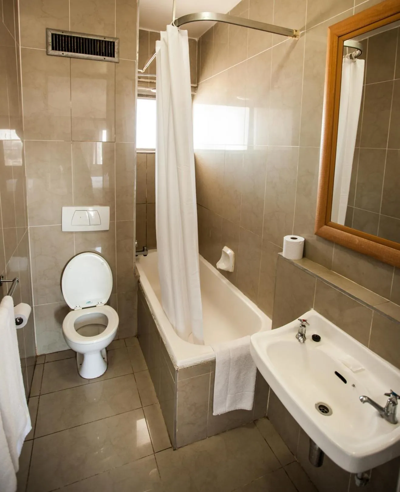 Shower in Coastlands Durban Self Catering Holiday Apartments
