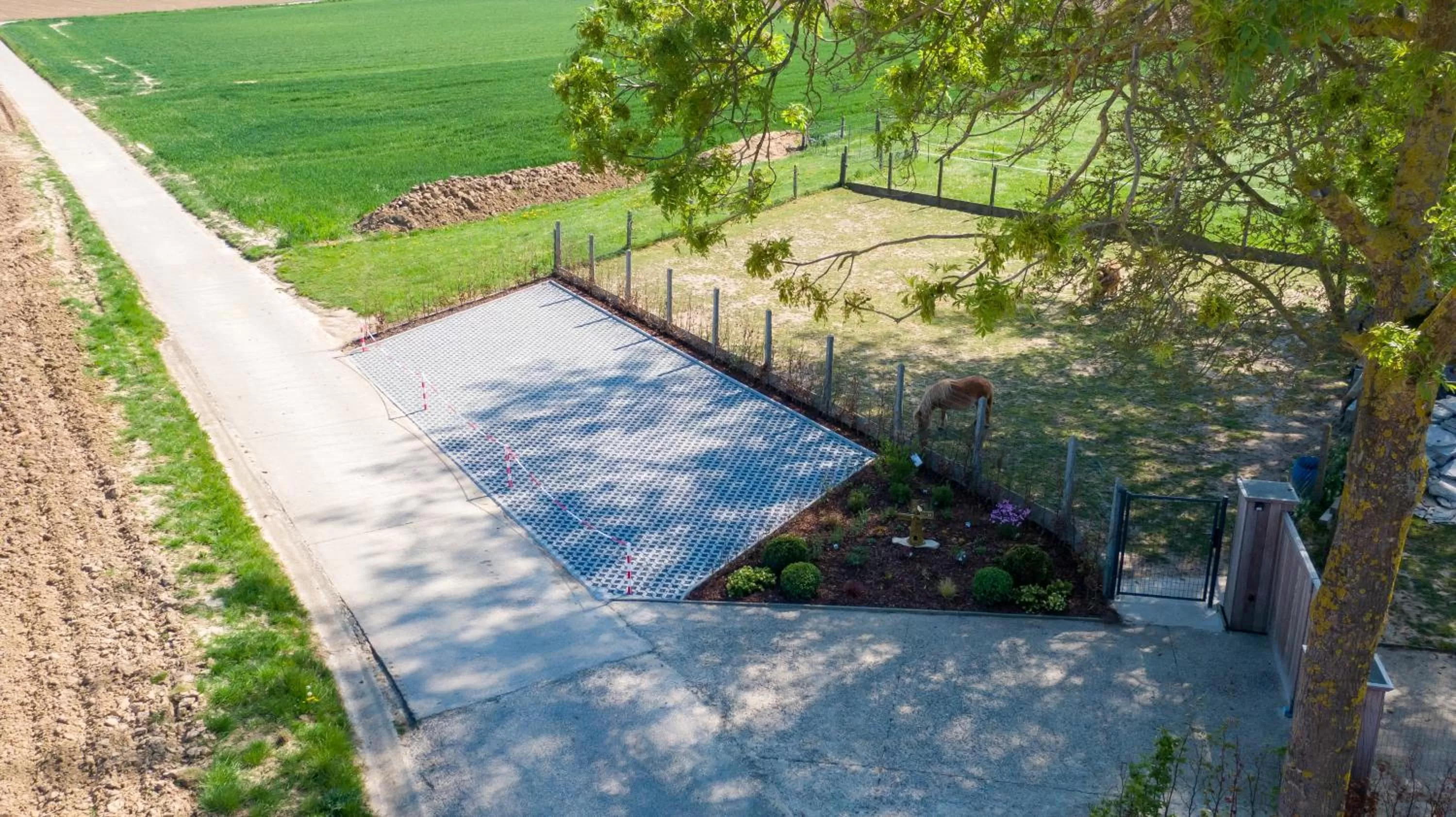 On site in B&B Meulecauter