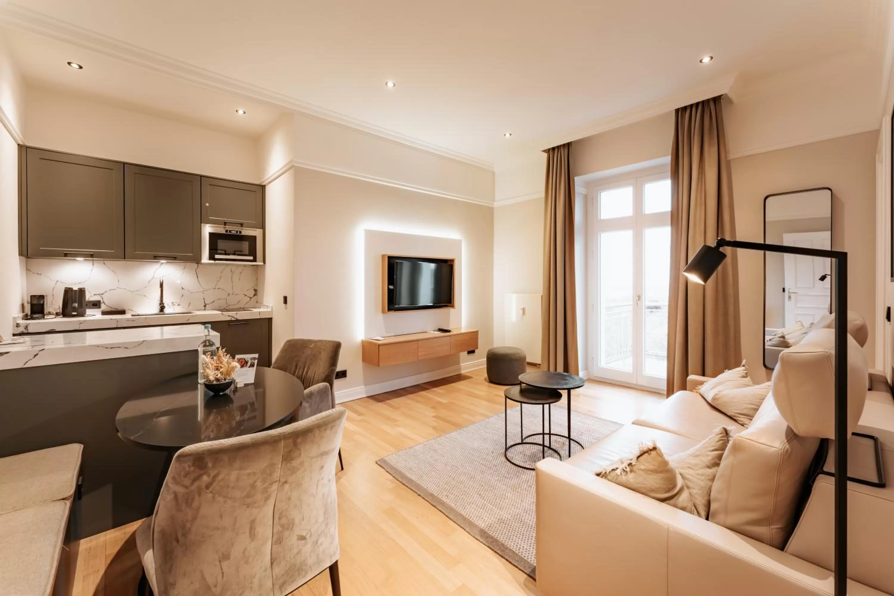 Bed in Strandhotel Kurhaus Juist