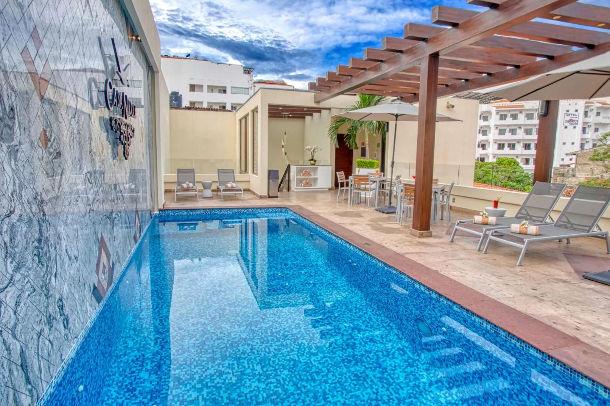Pool view, Swimming Pool in Casa Nicole Boutique Hotel